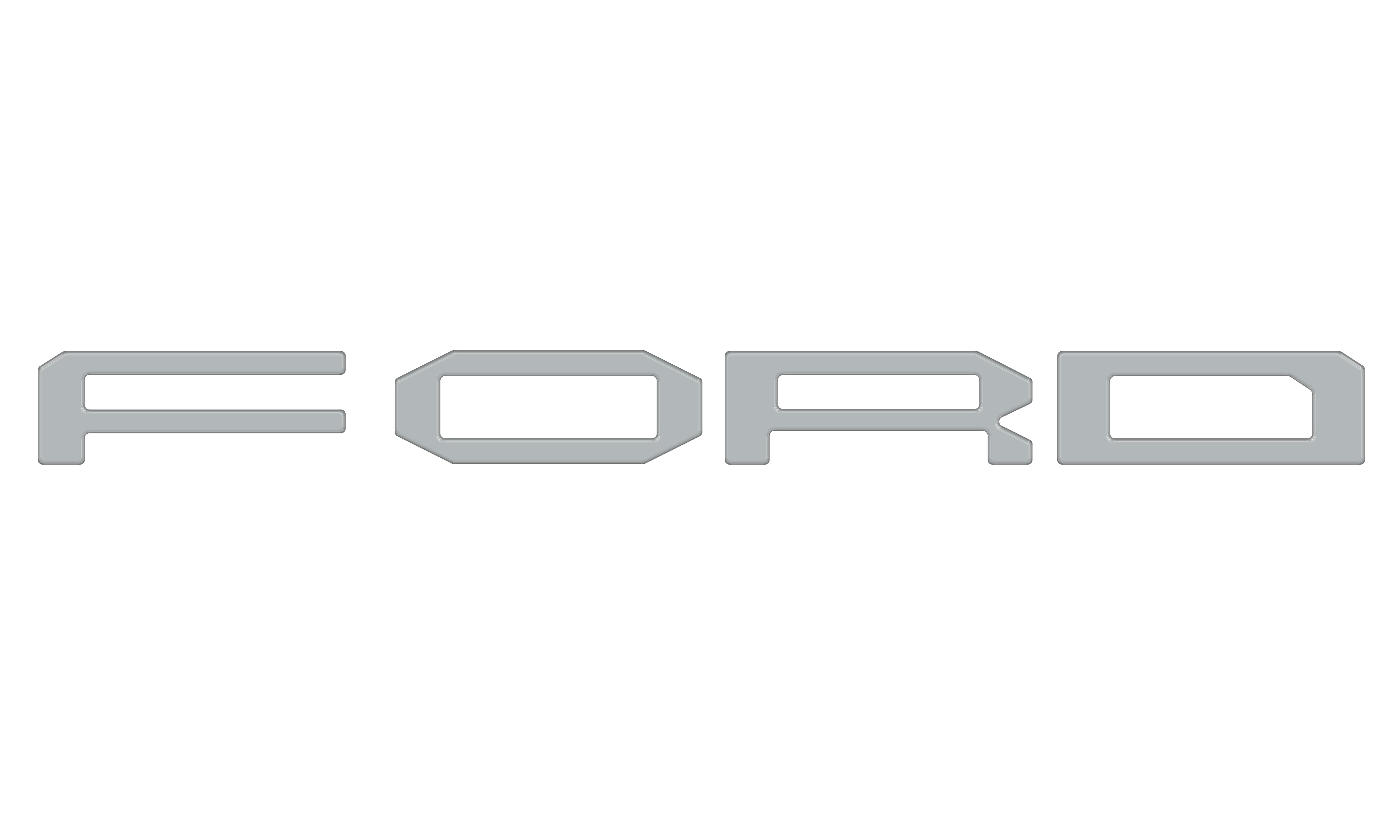 Grille Letter Overlays Fits 2024-2026 Ford Ranger Raptor