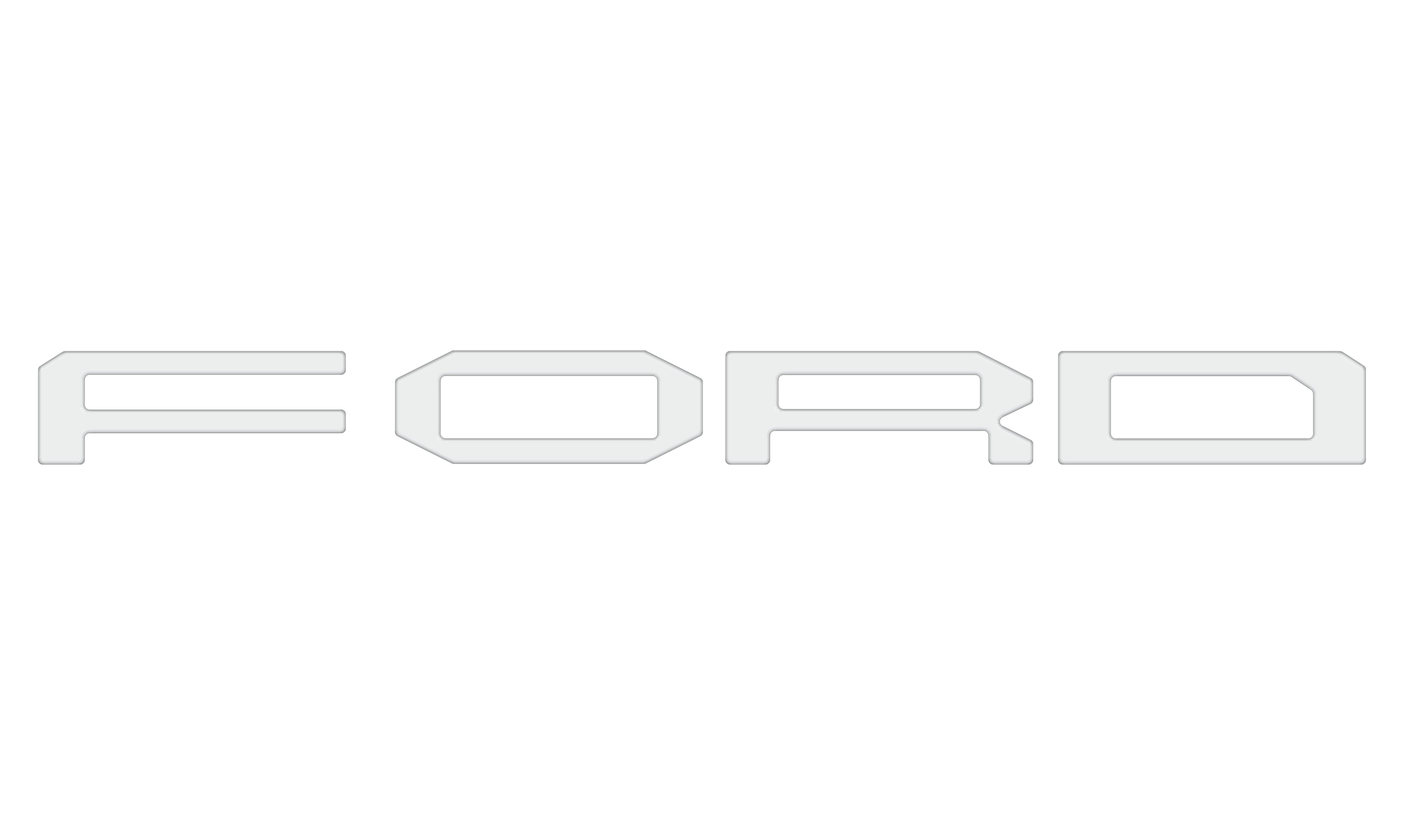 Grille Letter Overlays Fits 2024-2026 Ford Ranger Raptor