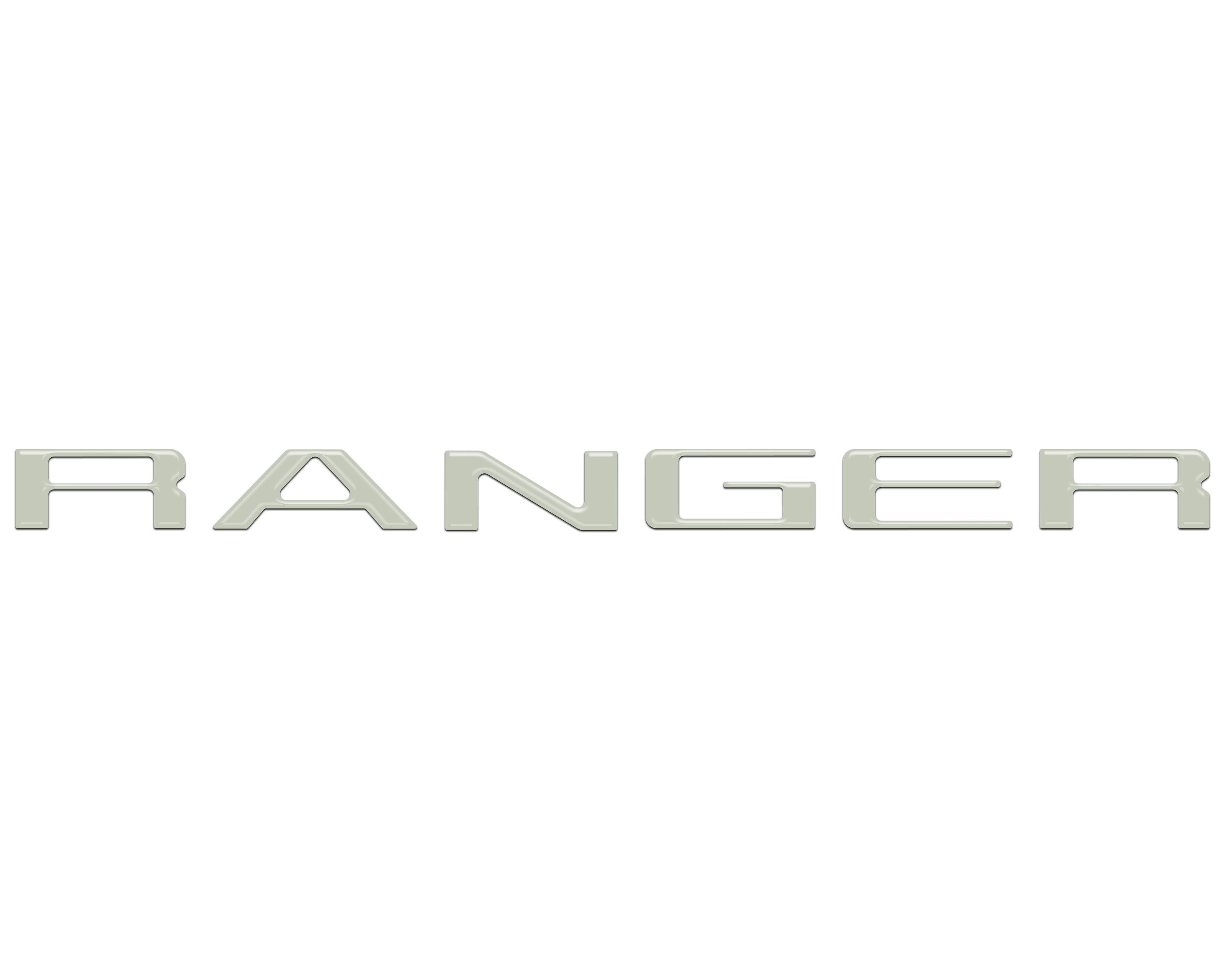 Hood Lettering Kit Fits 2024-2025 Ford Ranger