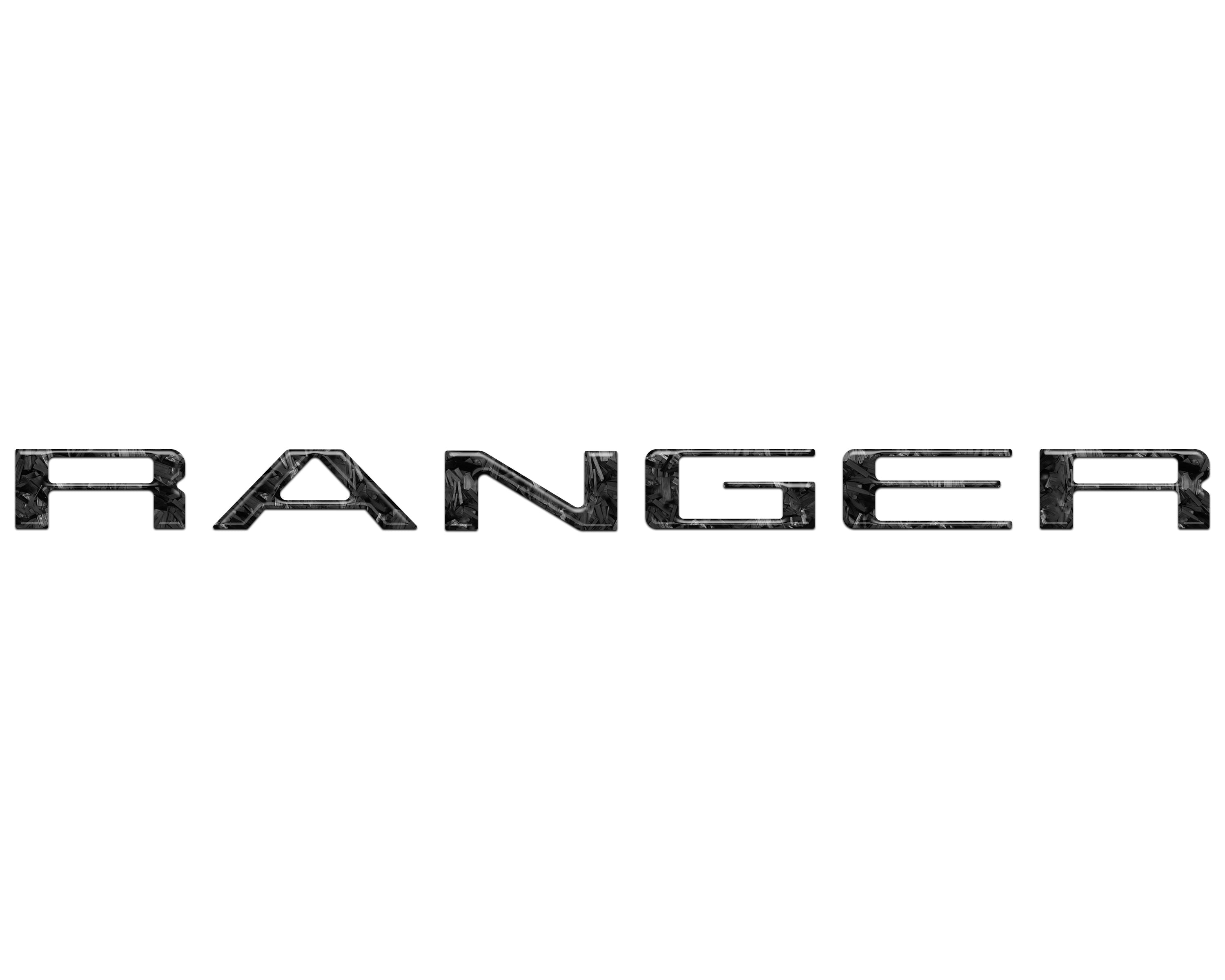 Hood Lettering Kit Fits 2024-2025 Ford Ranger