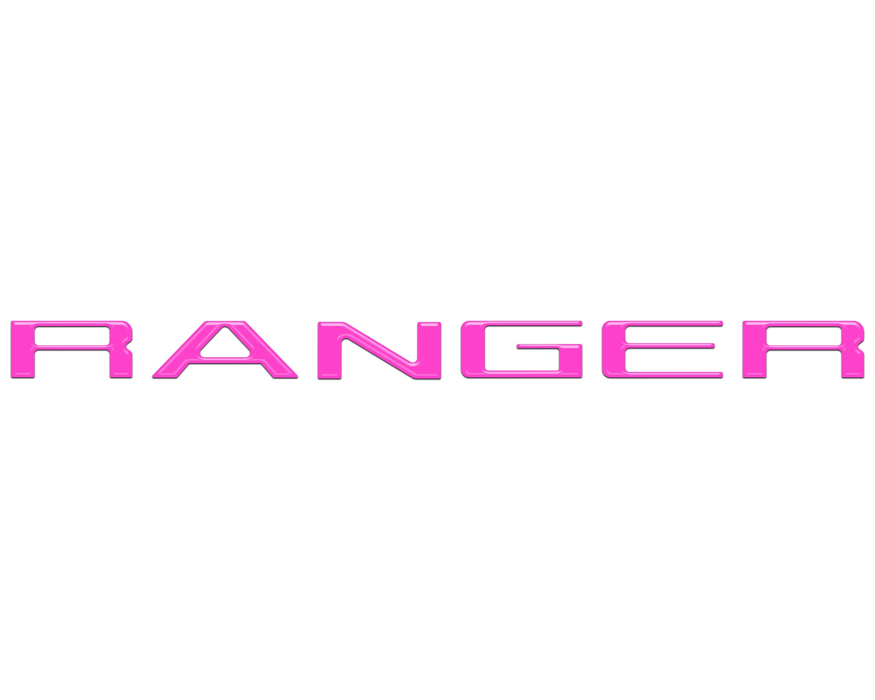 Hood Lettering Kit Fits 2024-2025 Ford Ranger