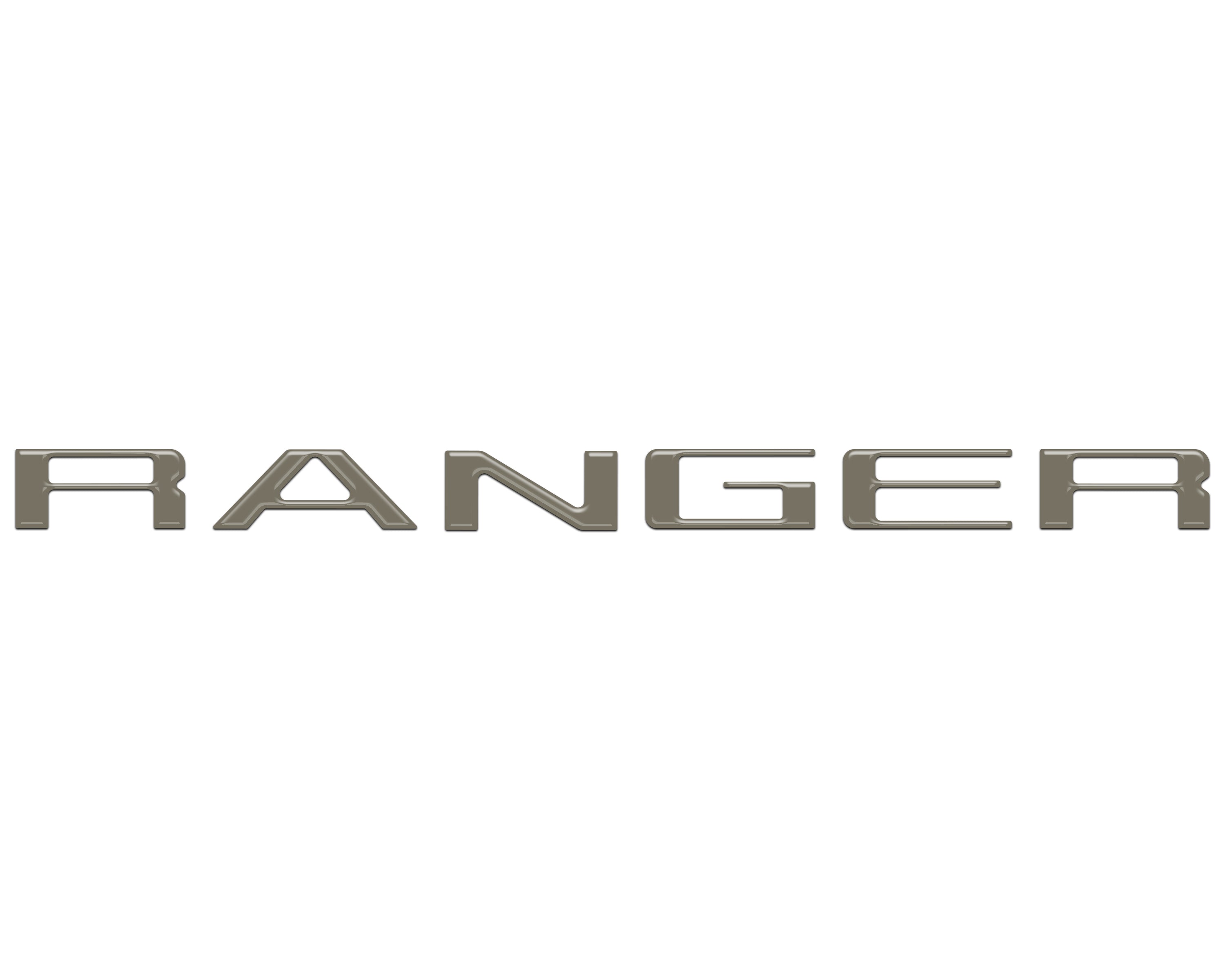 Hood Lettering Kit Fits 2024-2025 Ford Ranger