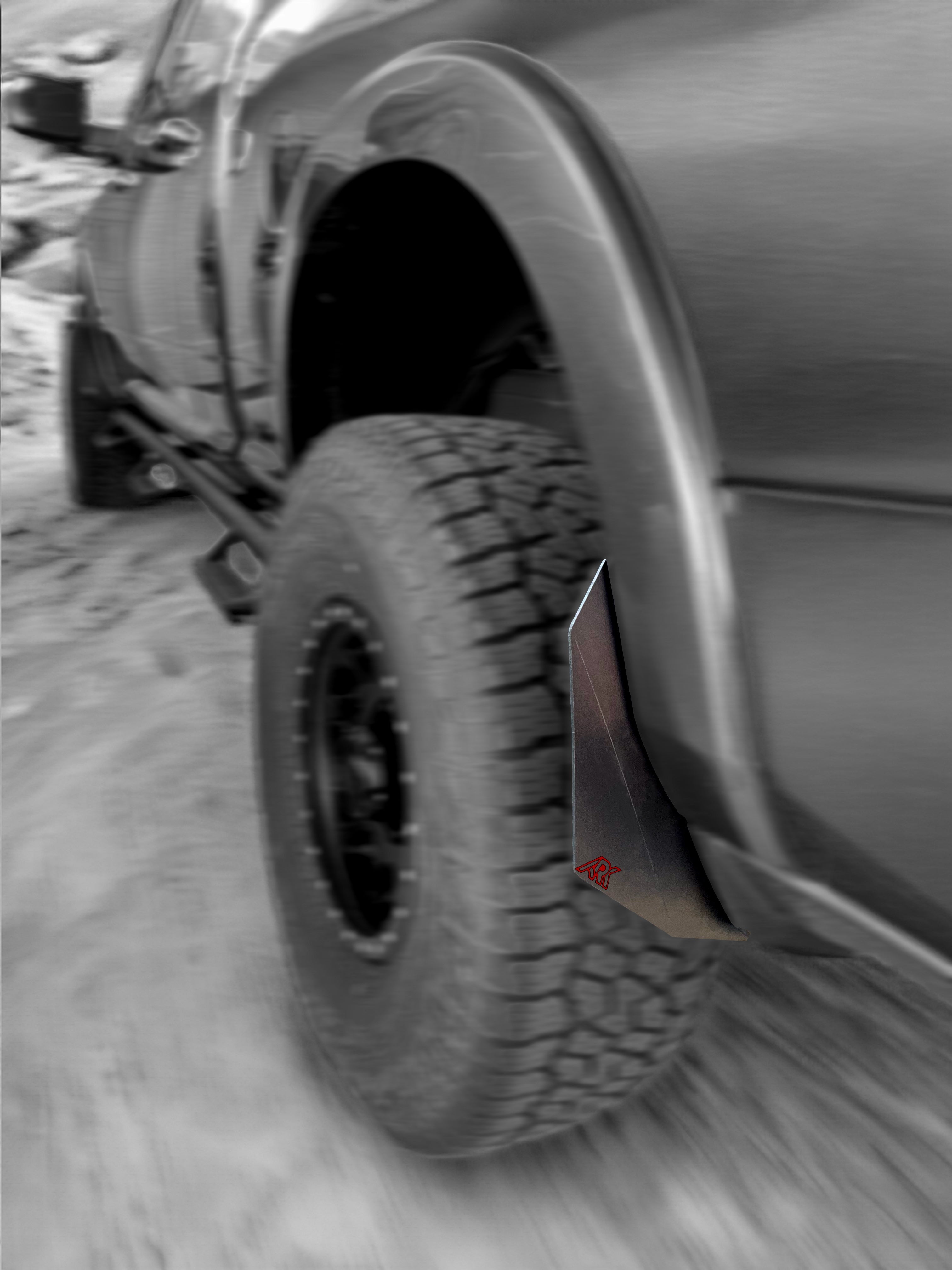 TriXpoly Micro Splash Guards For 2009-2024 Dodge RAM