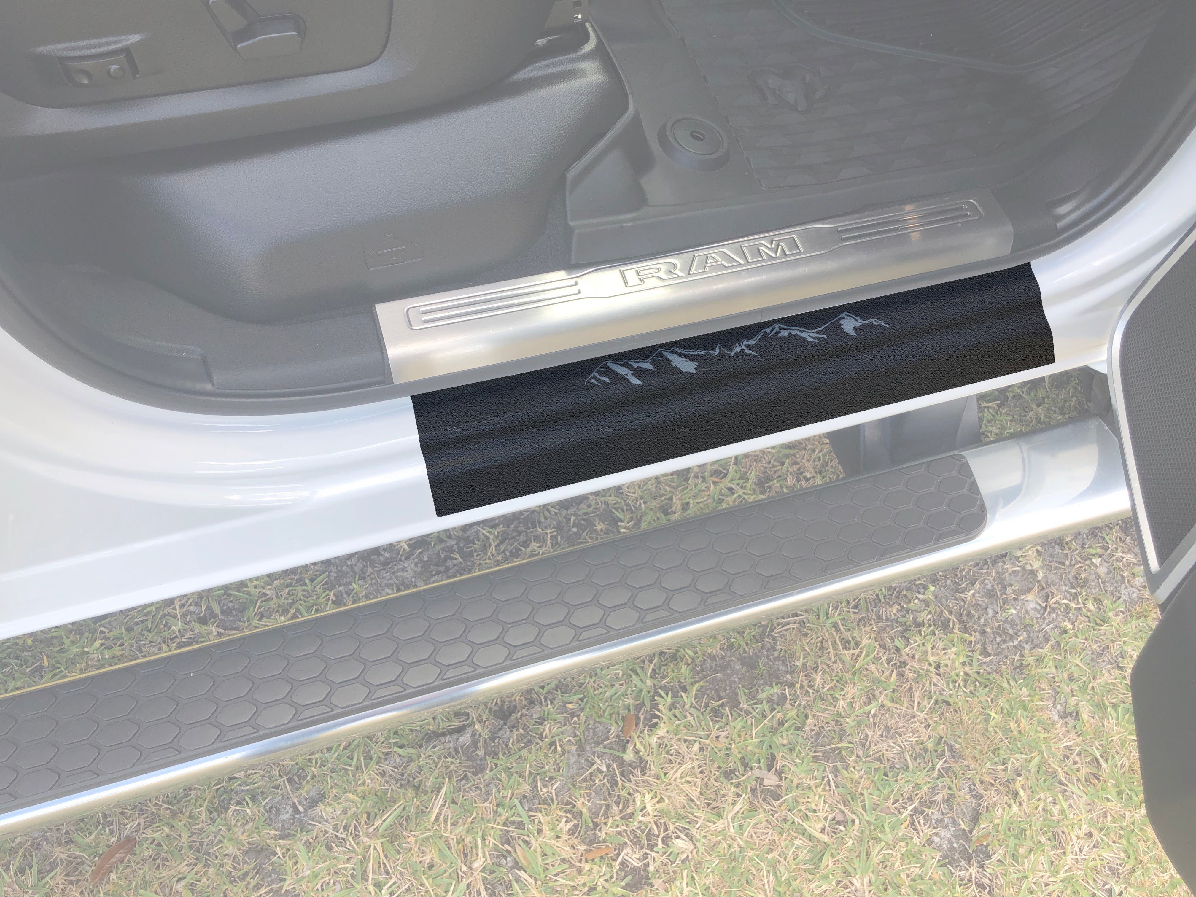 Door Sill Protection Overlays Fits 2019-2026 Ram 2500/3500