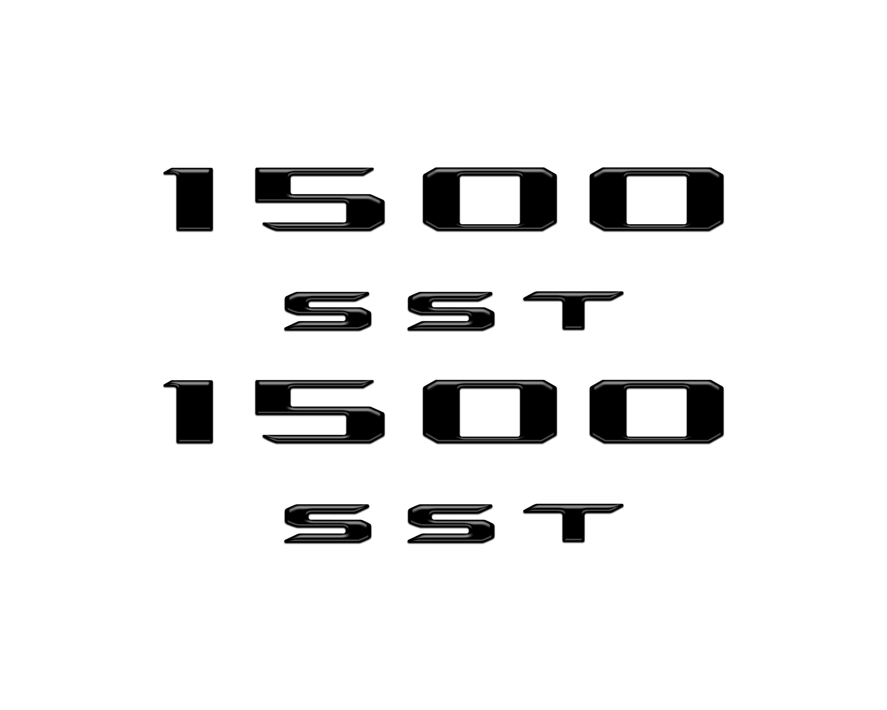 Hood Letter Overlays Fits 2025-2026 Ram 1500