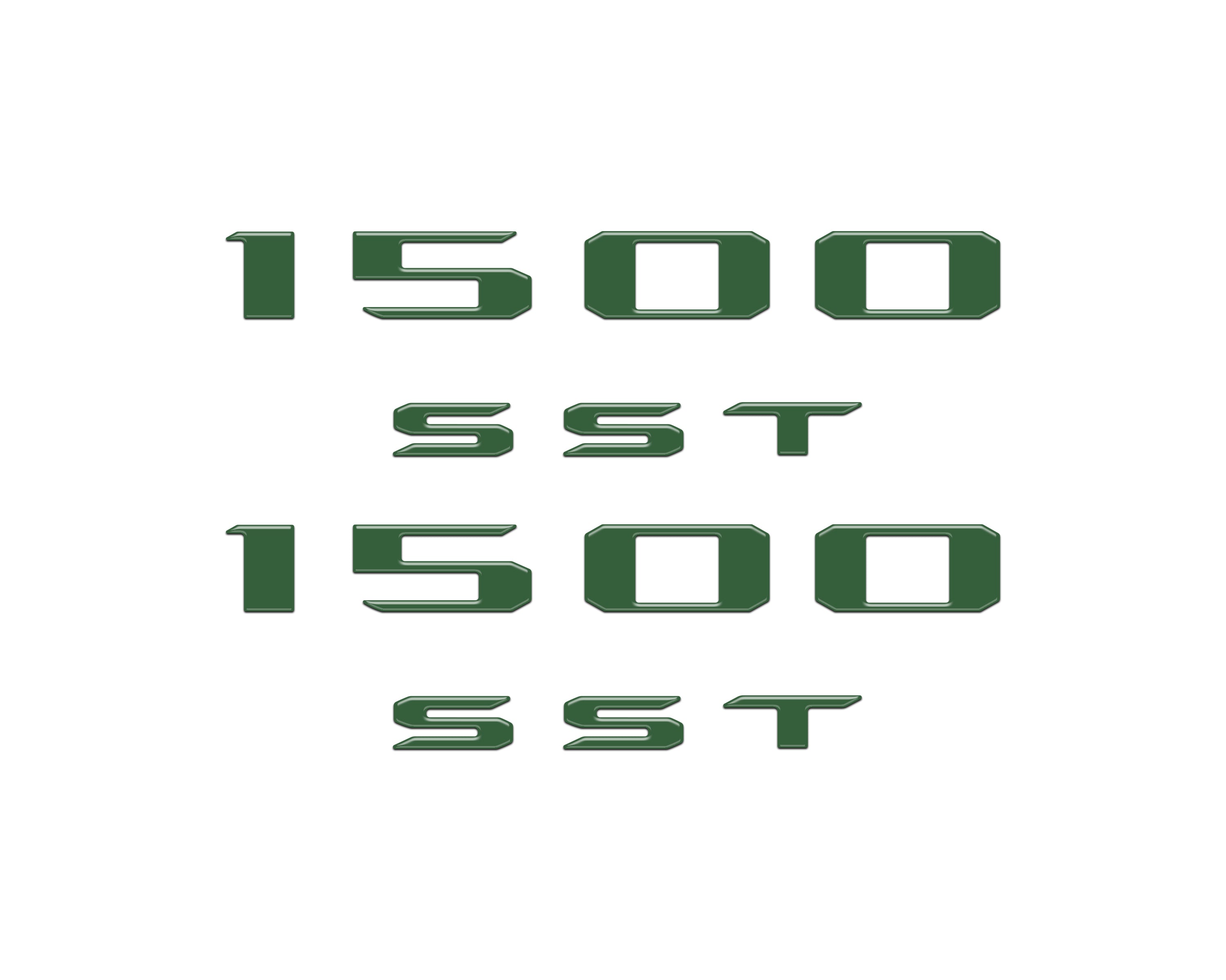 Hood Letter Overlays Fits 2025-2026 Ram 1500