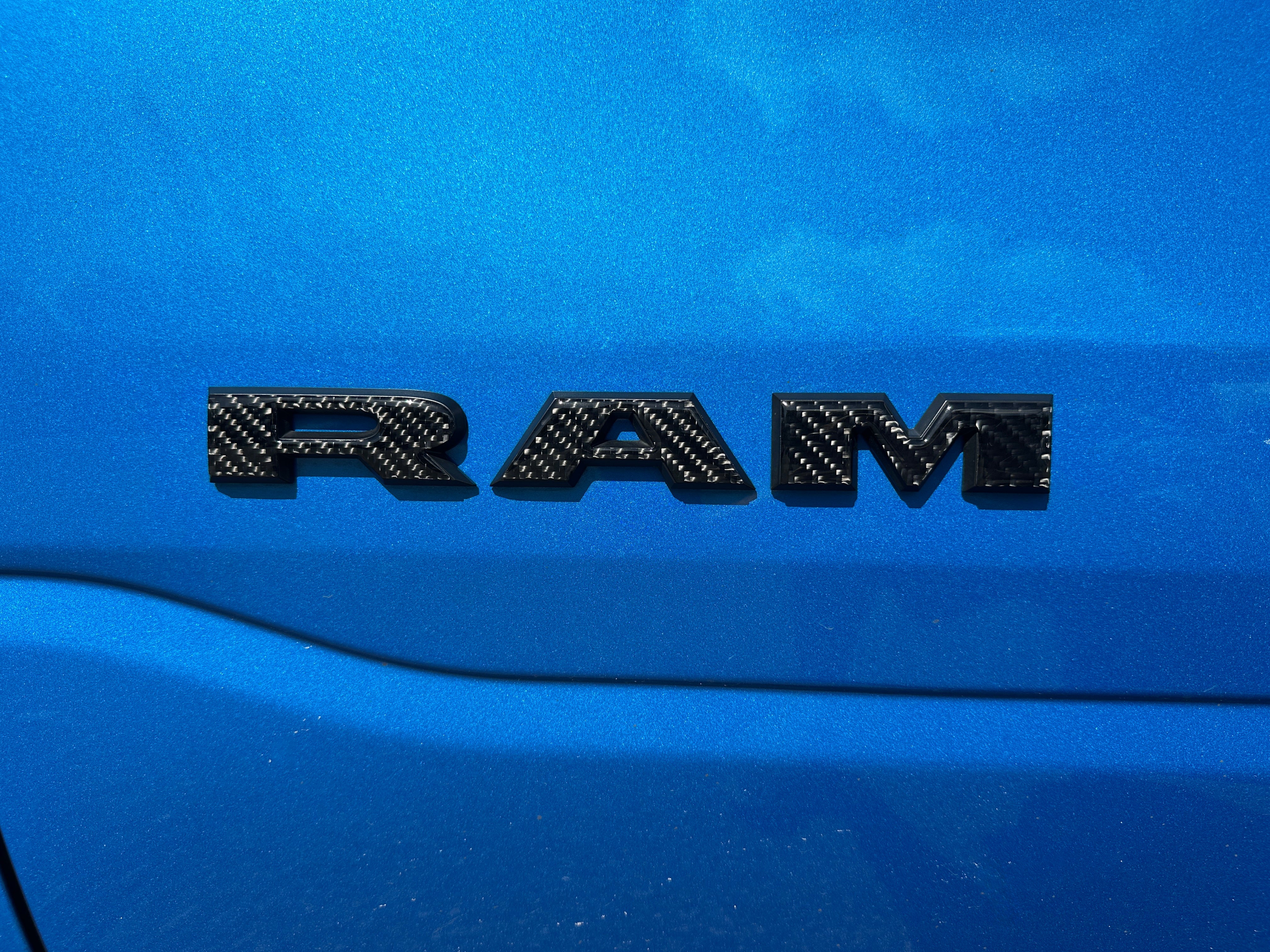 Front Door Emblem Overlays Fits 2025-2026 Ram 1500/2500/3500
