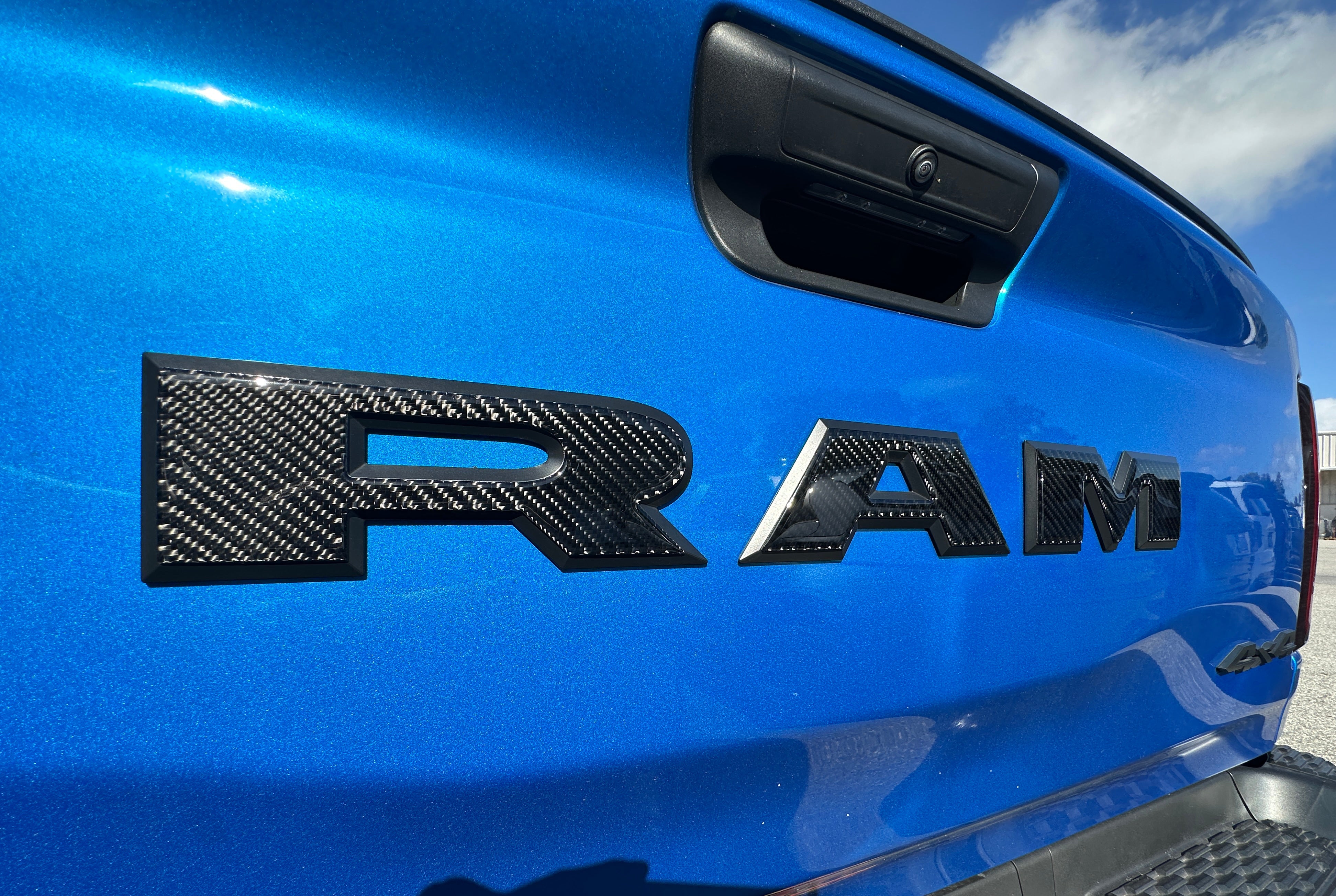 Tailgate Letter Overlays Fits 2025-2026 Ram 2500/3500
