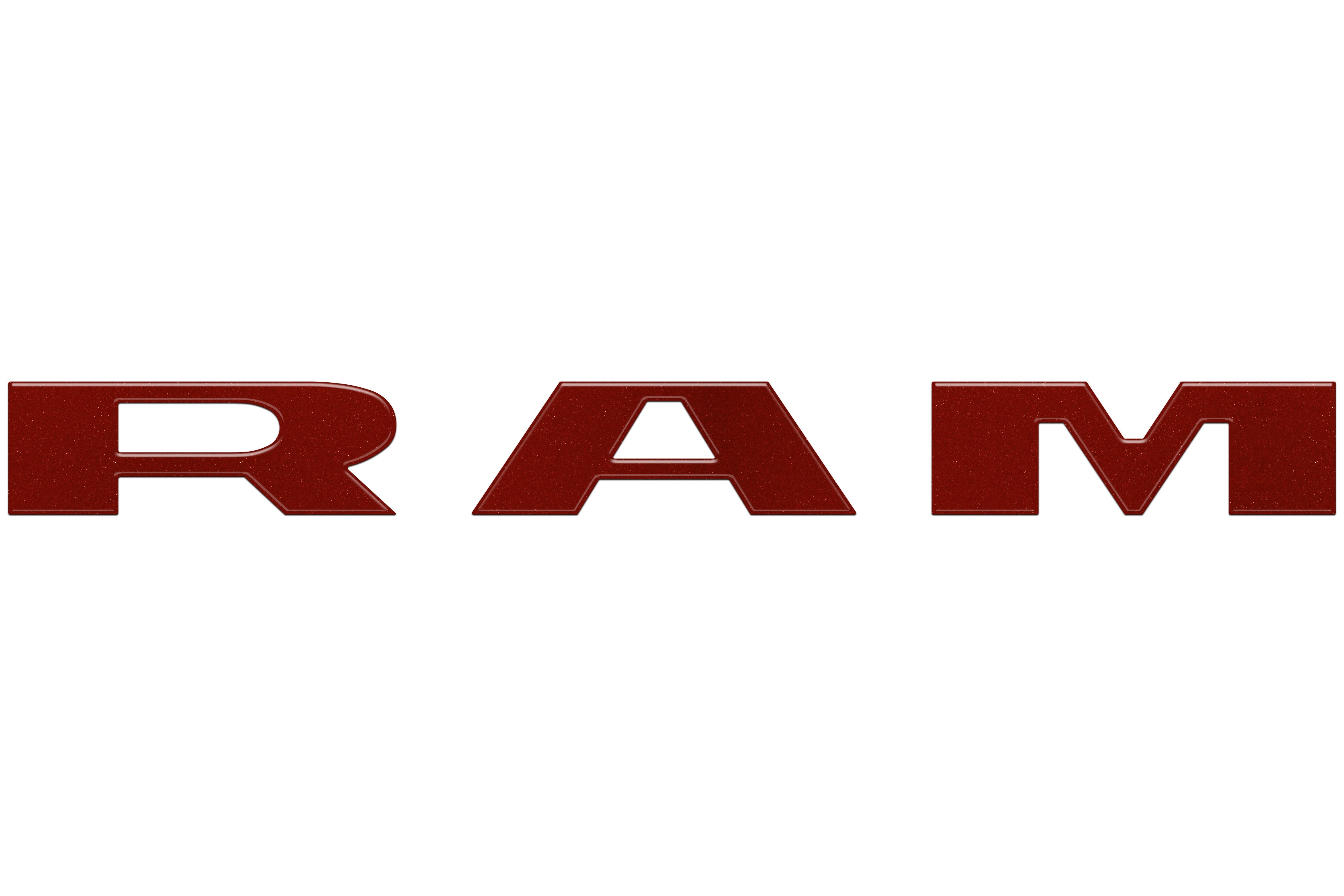 Tailgate Letter Overlays Fits 2025-2026 Ram 2500/3500
