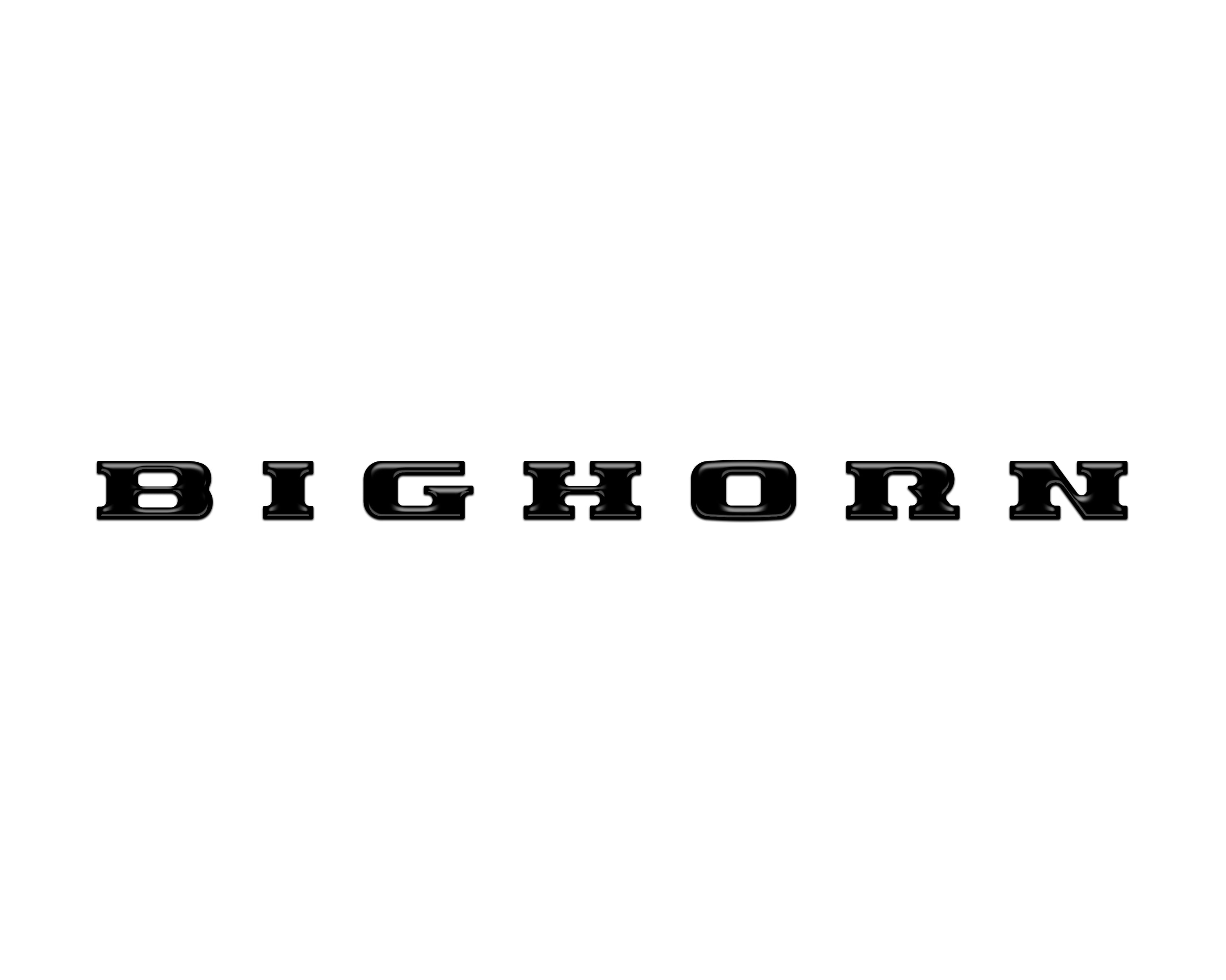 Glovebox Emblem Inserts Fits 2025-2026 Ram 1500/2500/3500