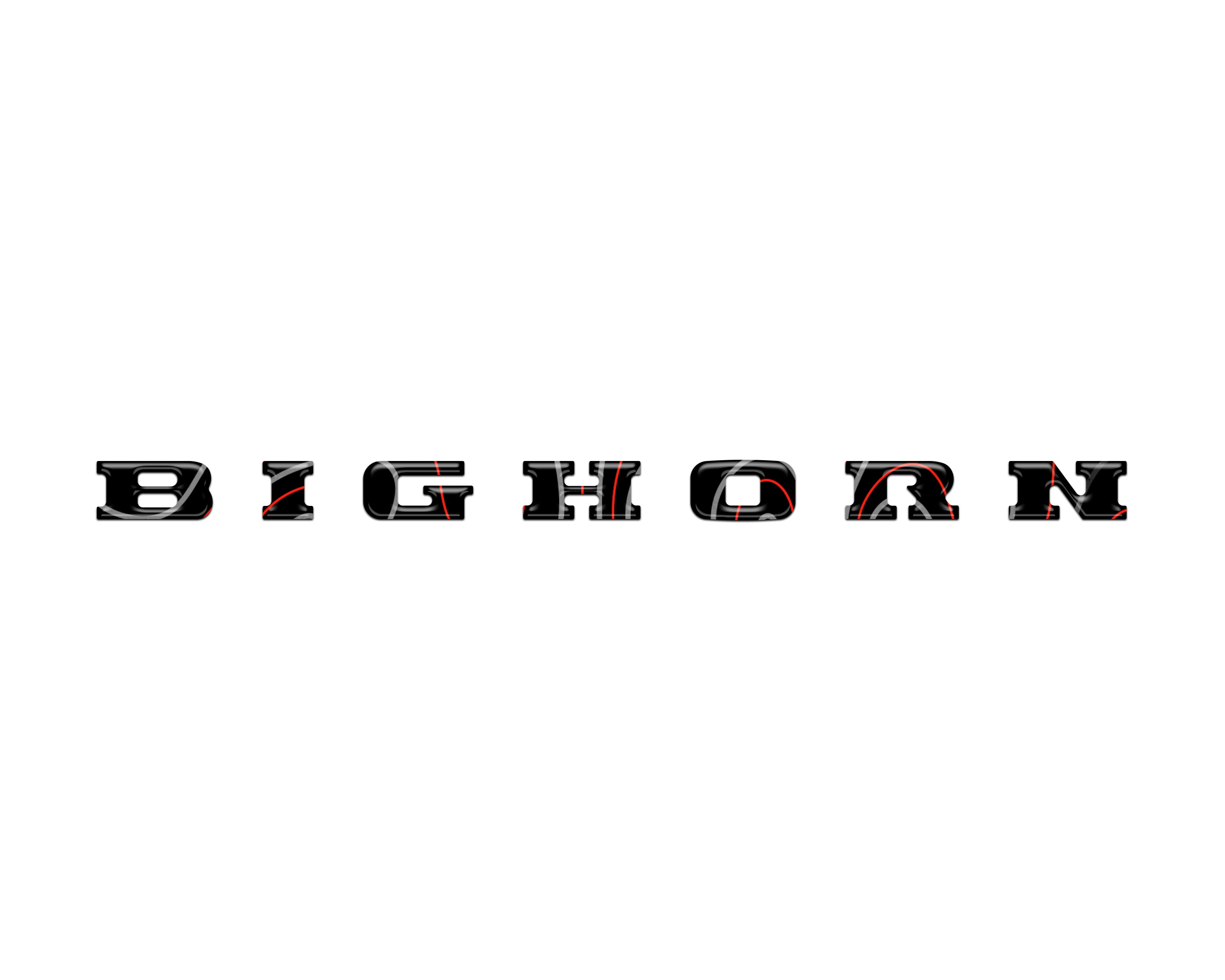 Glovebox Emblem Inserts Fits 2025-2026 Ram 1500/2500/3500