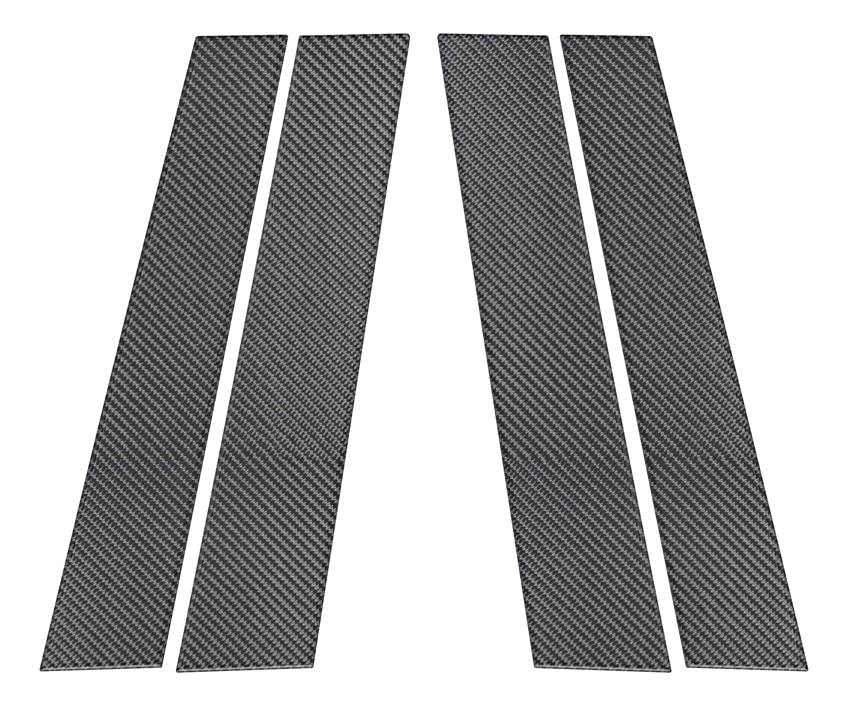 Door Pillar Overlays Fits 2019-2025 Toyota Rav4