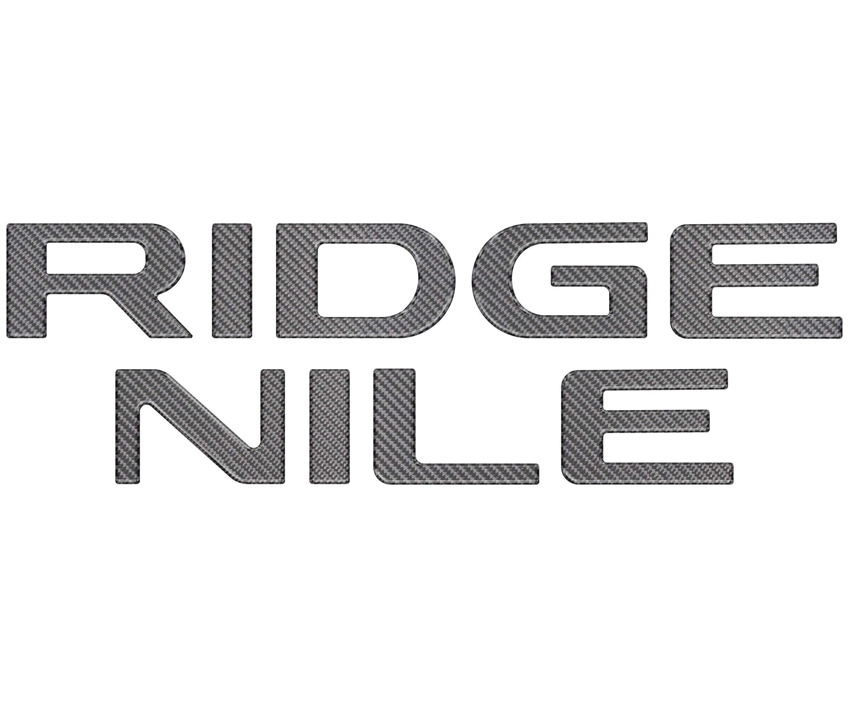 Tailgate Letter Inserts Fits 2024-2026 Honda Ridgeline