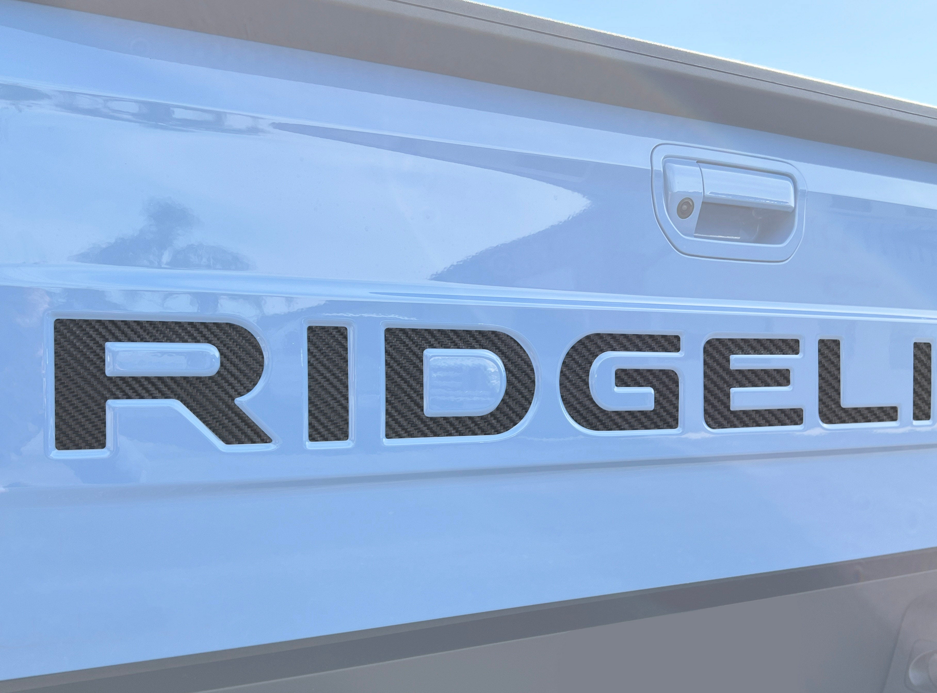 Tailgate Letter Inserts Fits 2024-2026 Honda Ridgeline