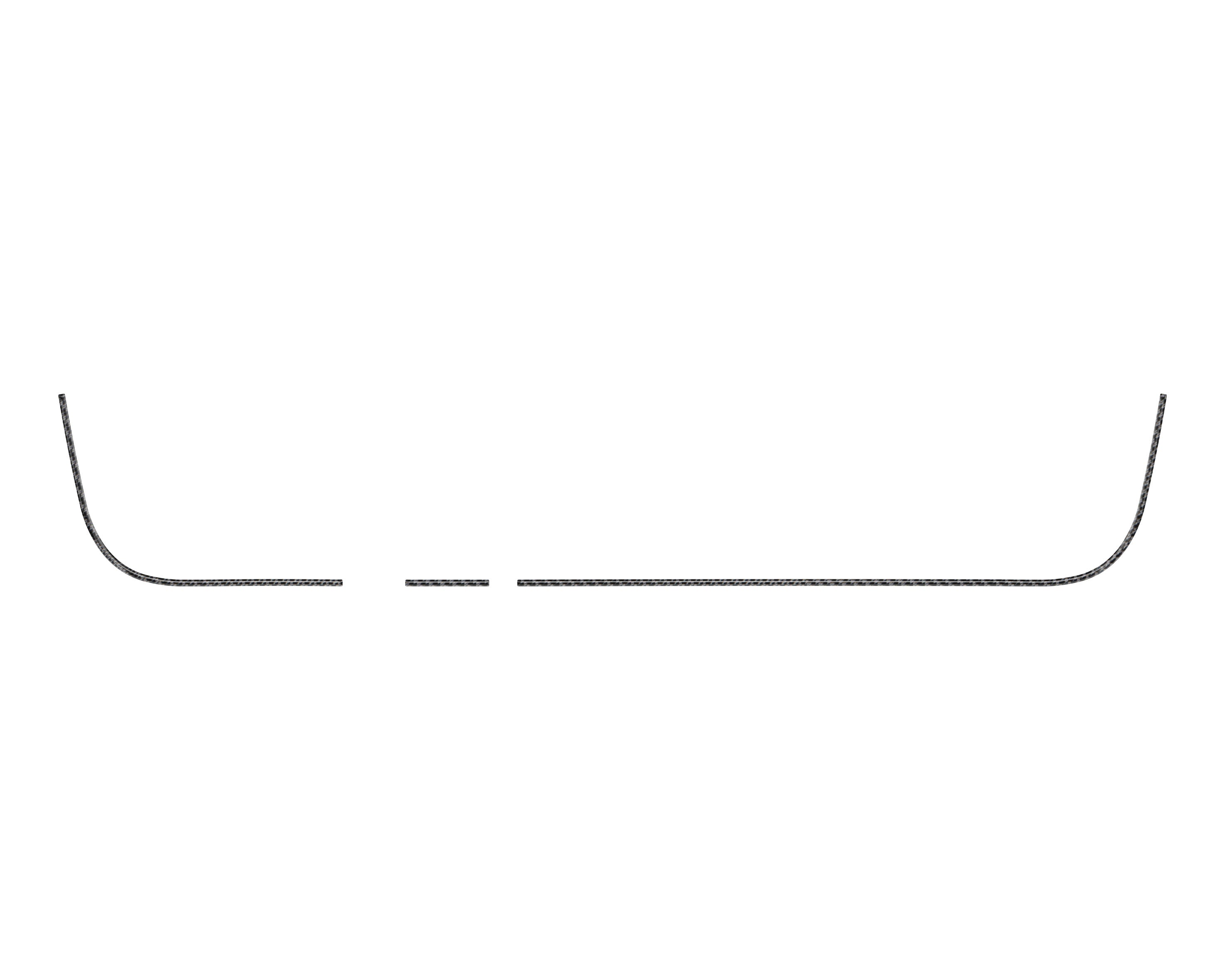 Dash Line Accent Trim Fits 2022-2026 Rivian R1T