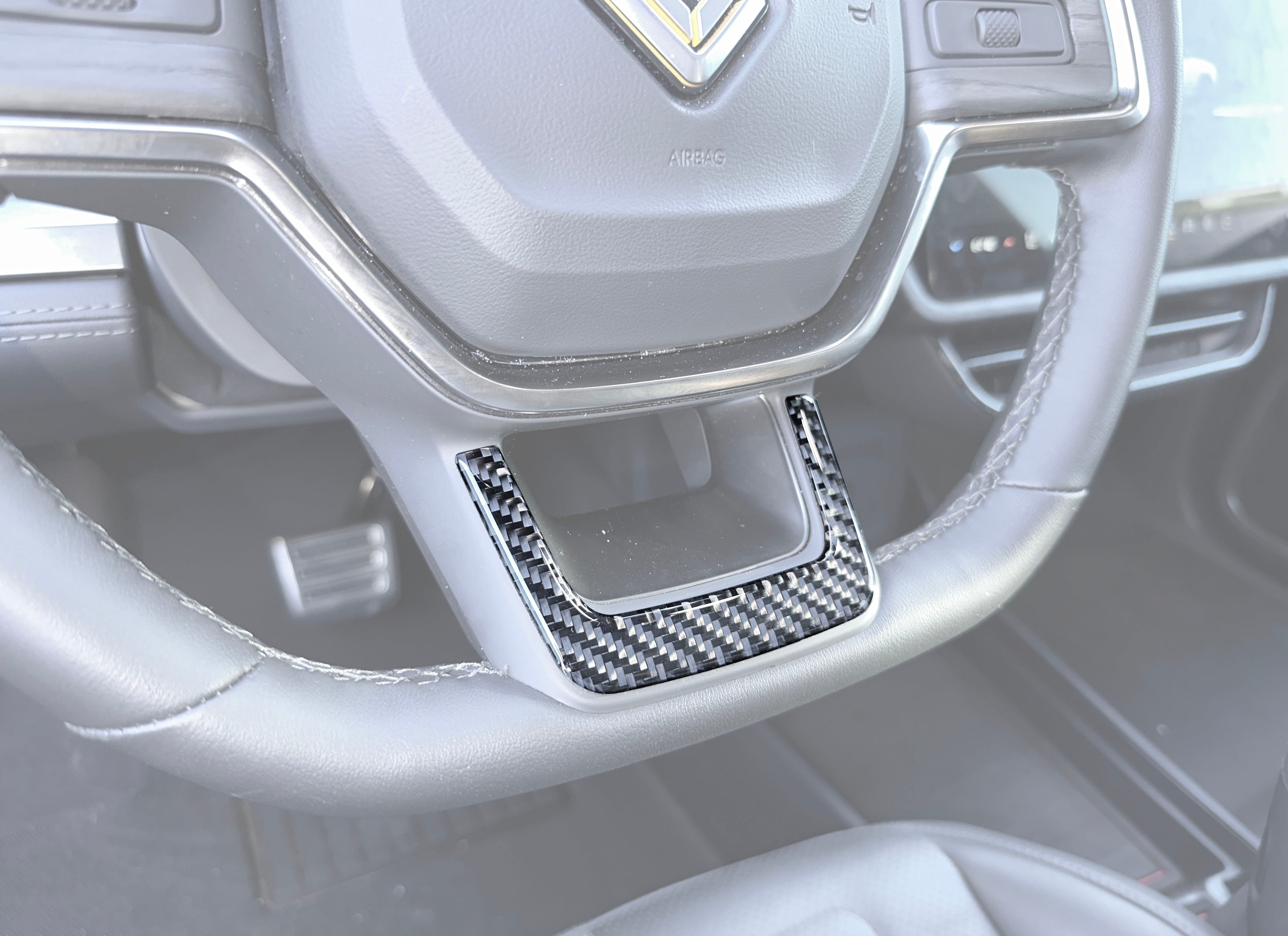 Steering Wheel Accent Trim Fits 2022-2026 Rivian R1T
