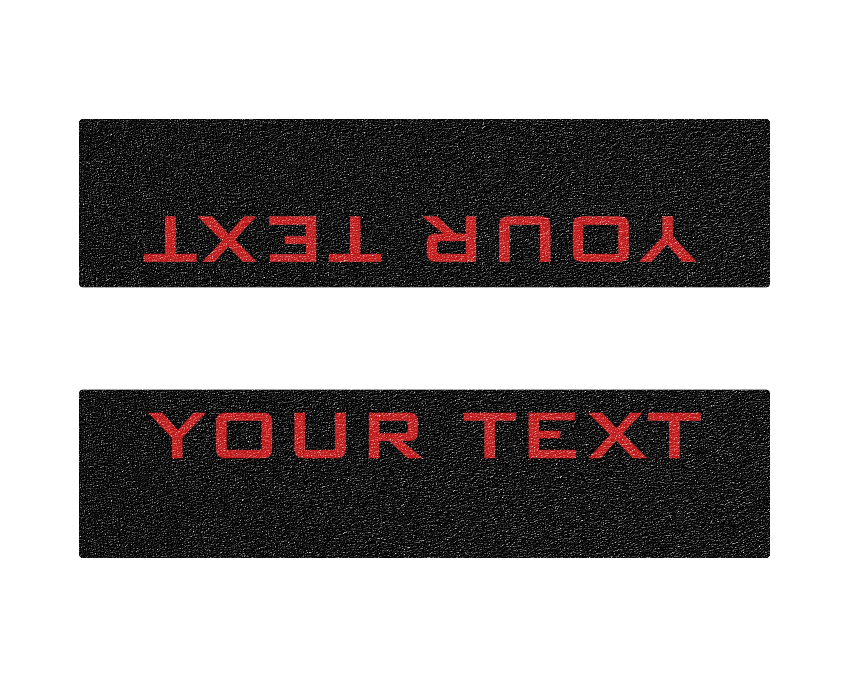 Textured Front Door Sill Overlays Fits 2022-2026 Rivian R1T