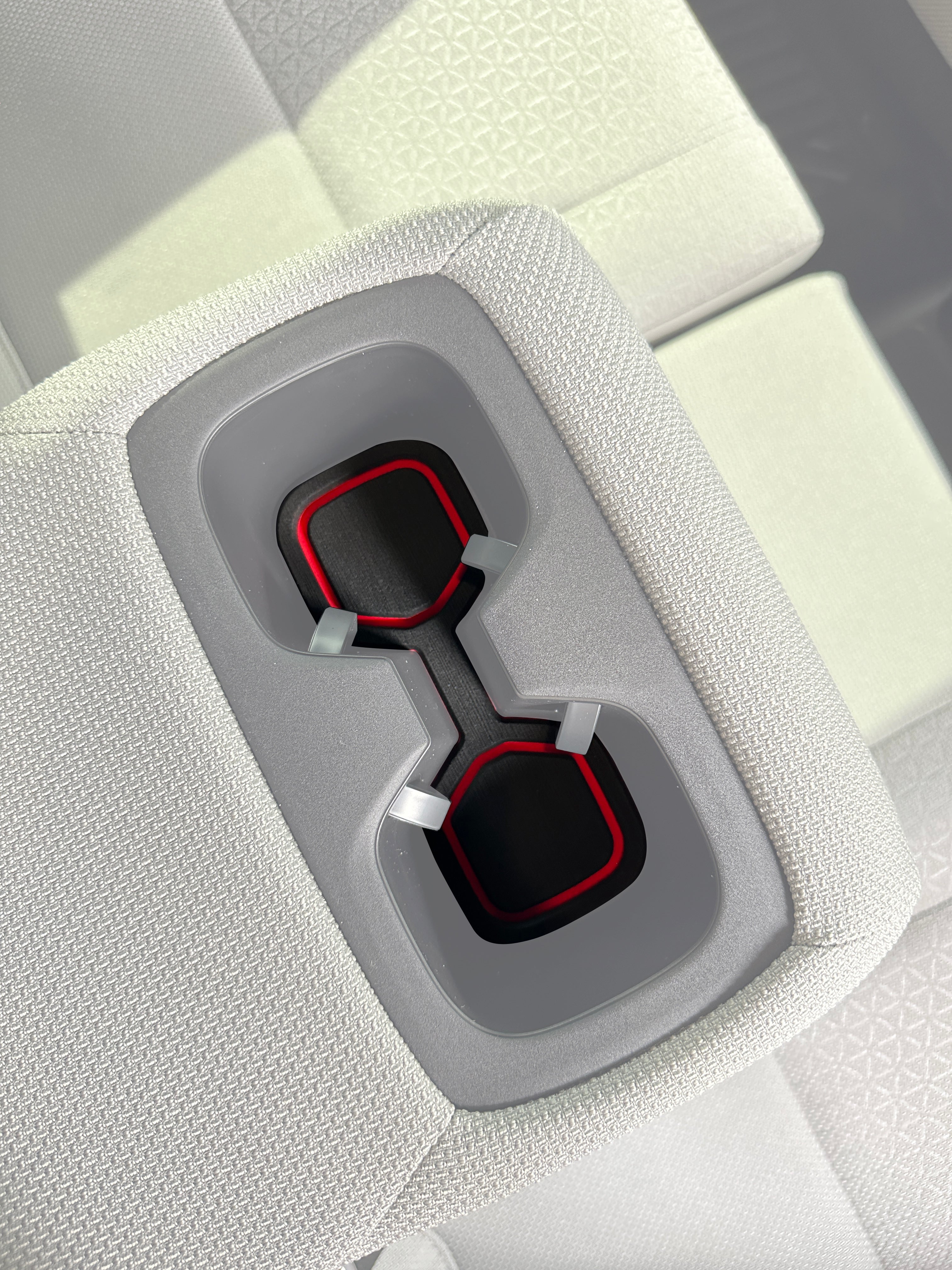 Rear Seat Cupholder Foam Inserts Fits 2025-2026 Toyota 4runner