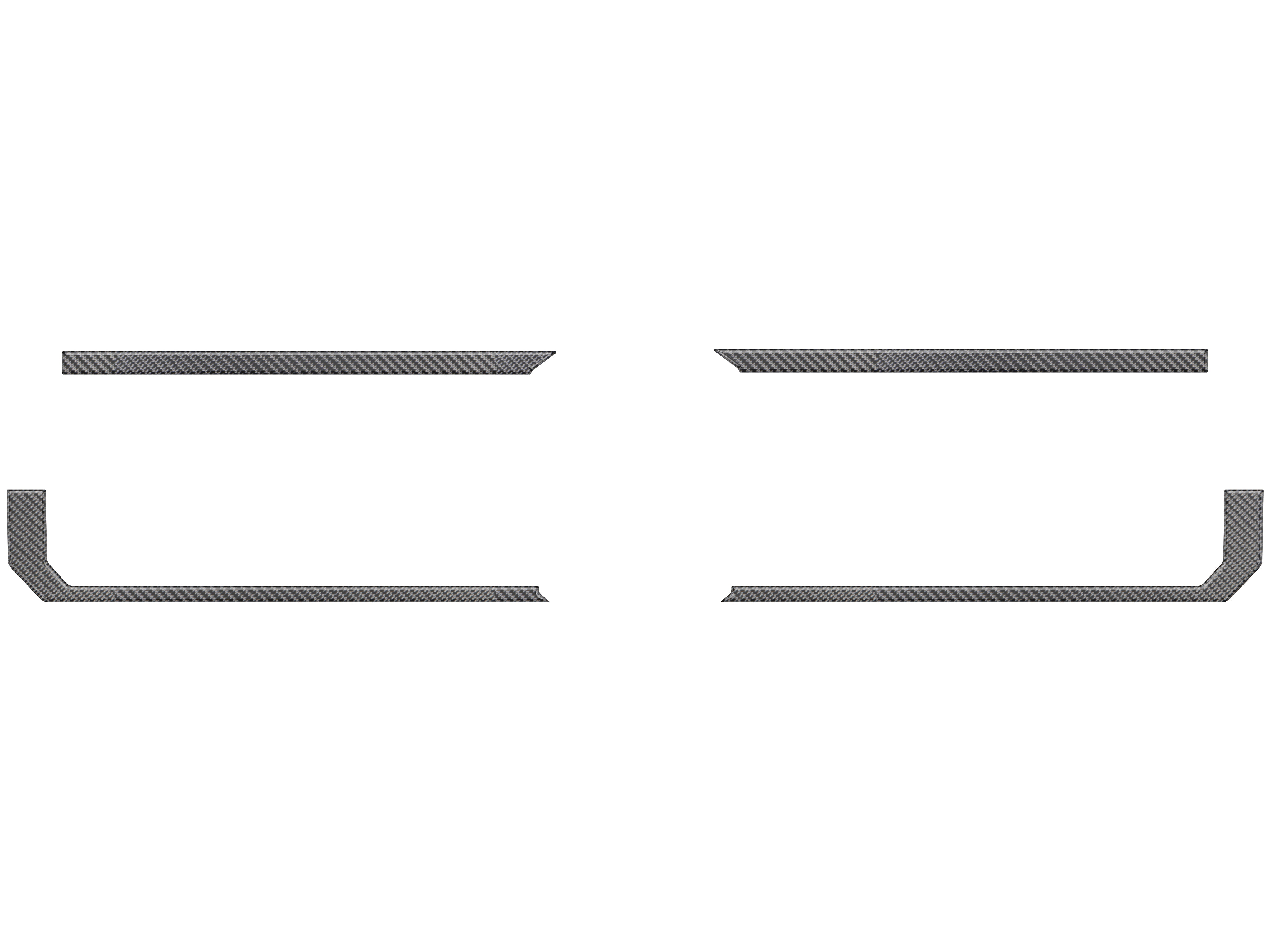 Front Grille Line Accent Trim Fits 2025-2026 Toyota 4Runner
