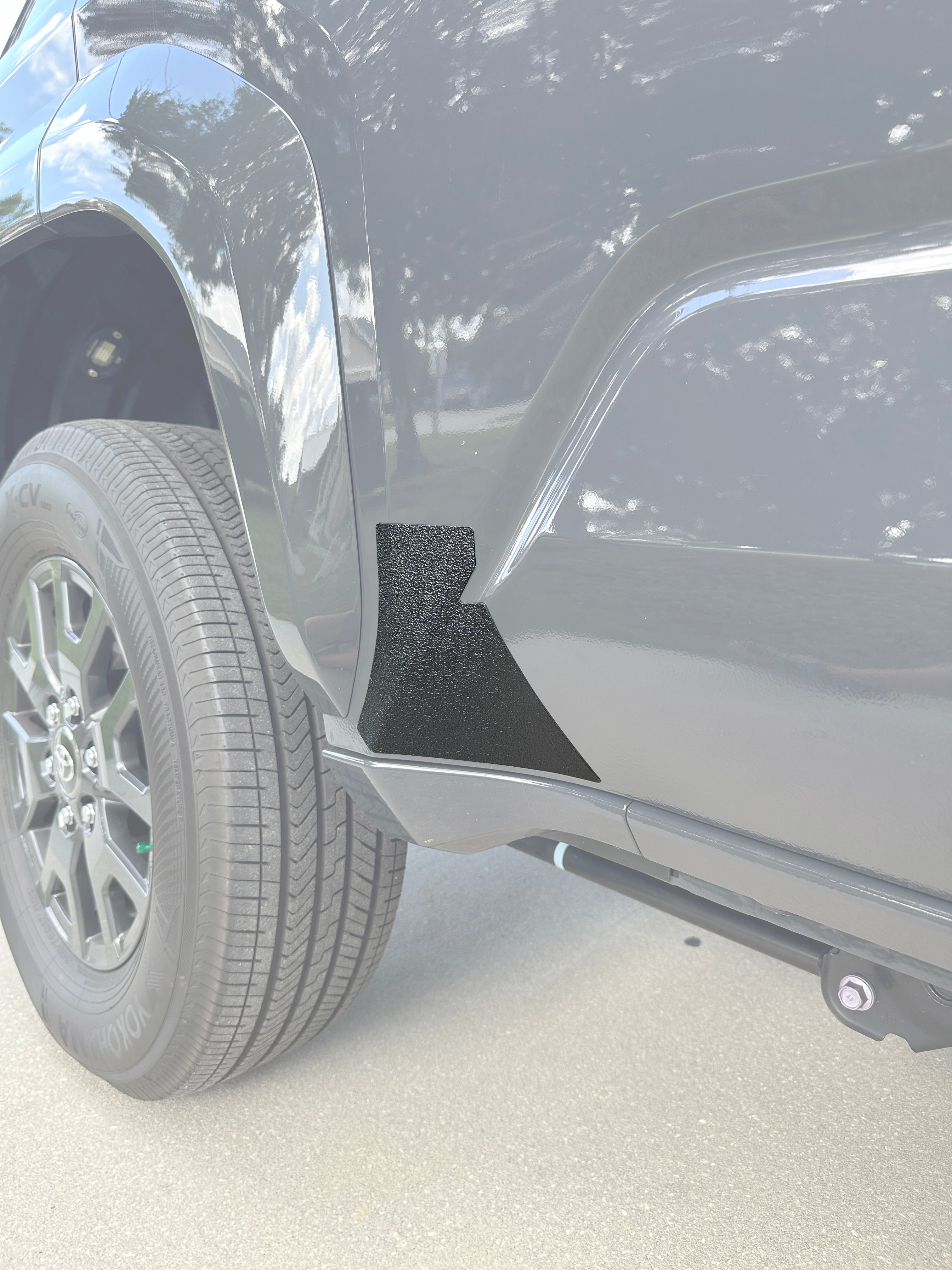 Rear Fender Lower Paint Guard Overlays Fits 2025-2026 Toyota 4Runner