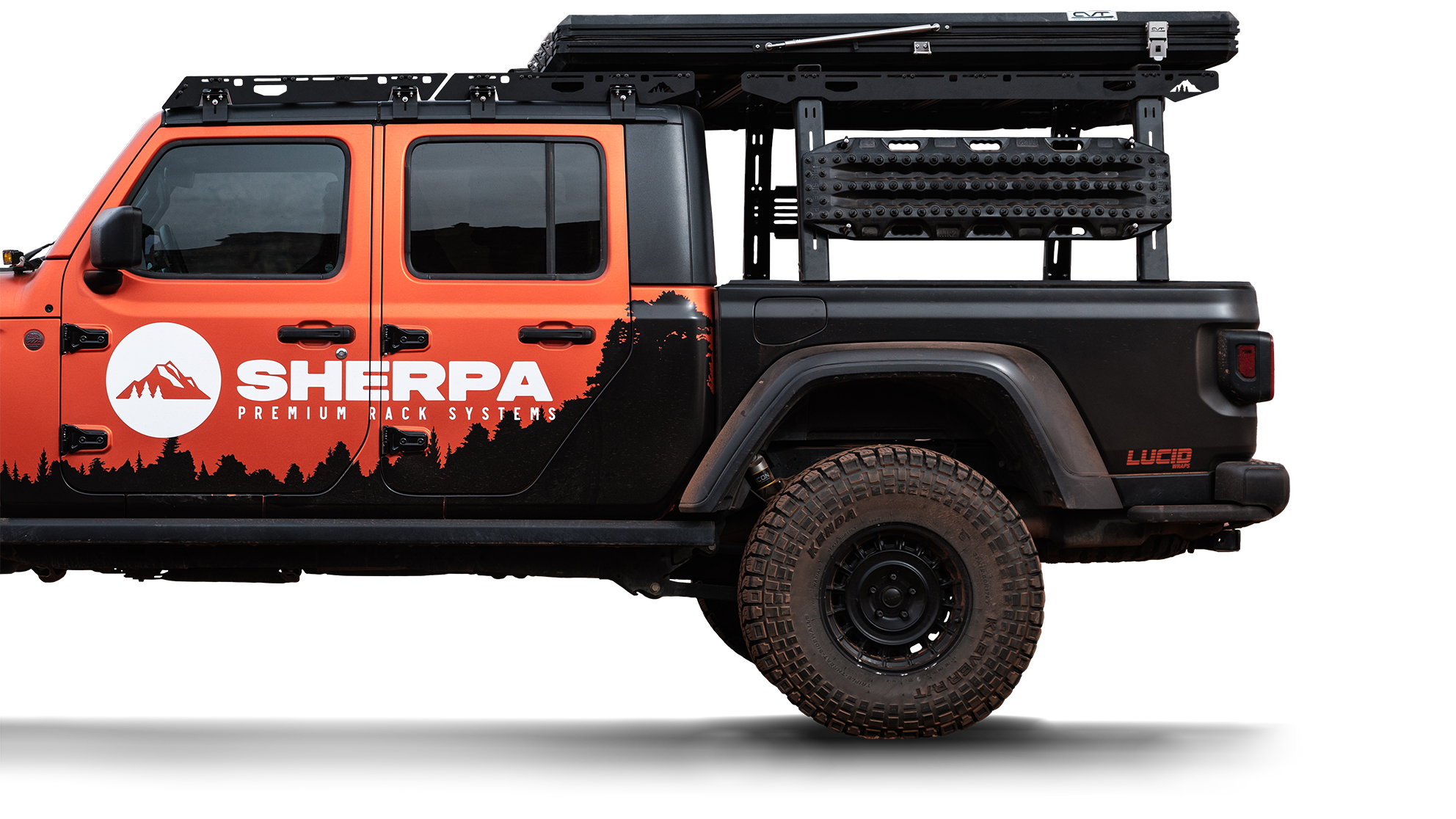 Jeep Gladiator Rack Height PAK System Bed Rack