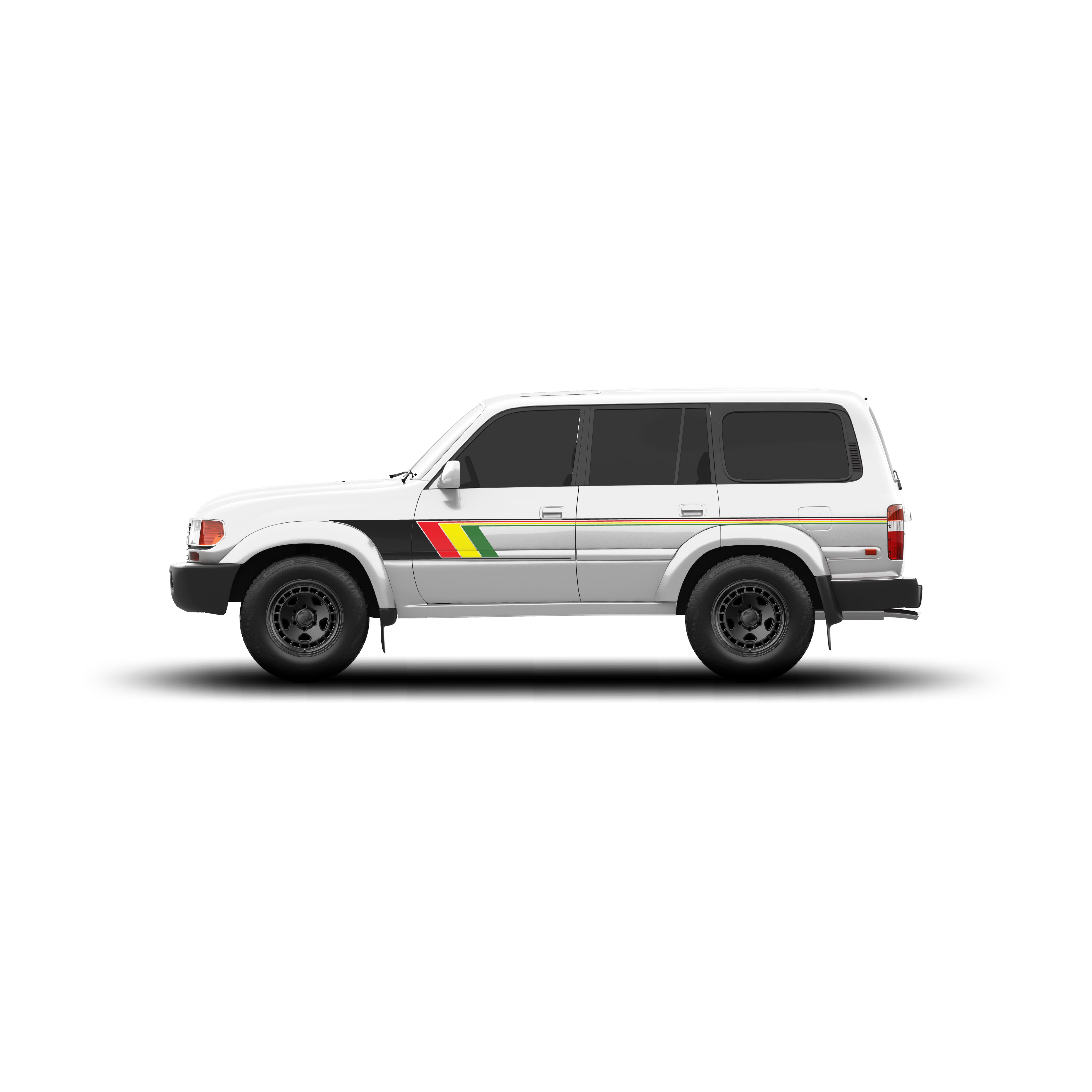 Retro Stripes For 80 Series Land Cruiser