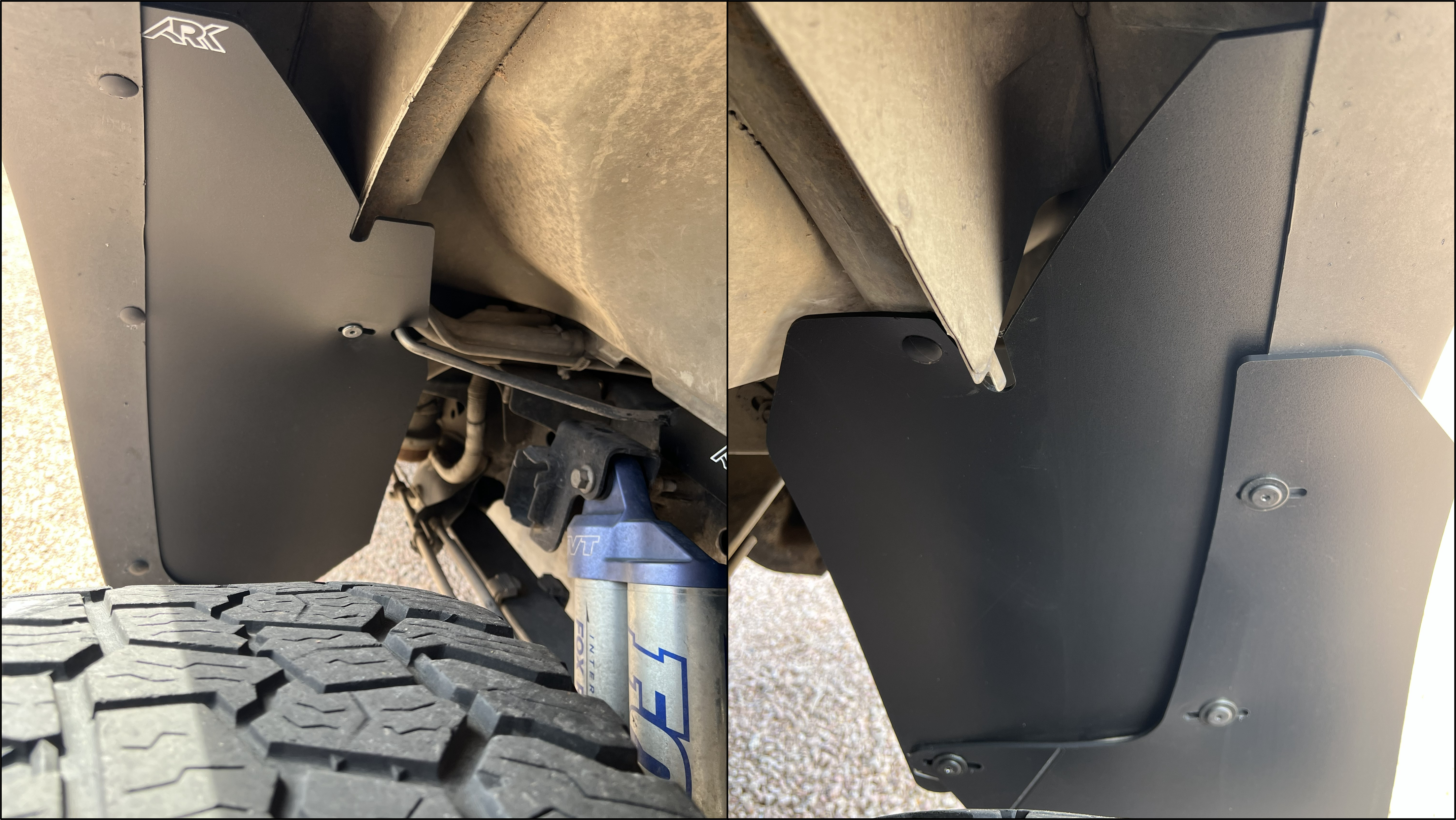 TriXpoly Rear Gap Fillers For 2010-2014 Ford Raptor
