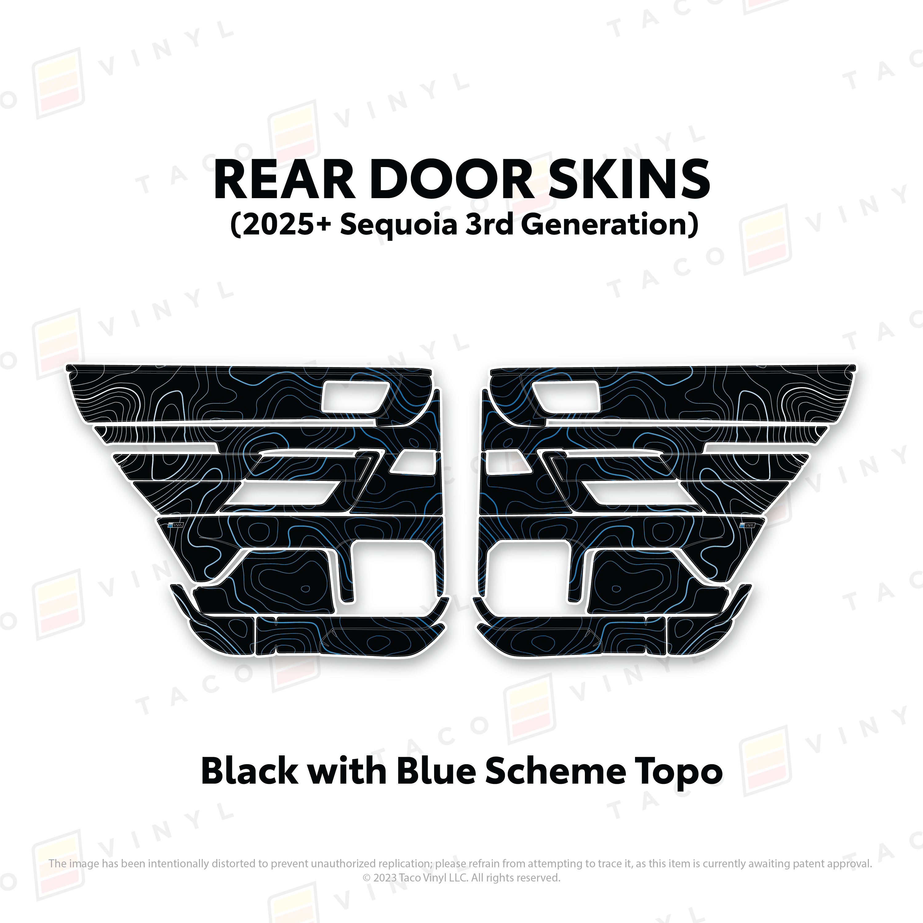2023+ Door Skins For Sequoia