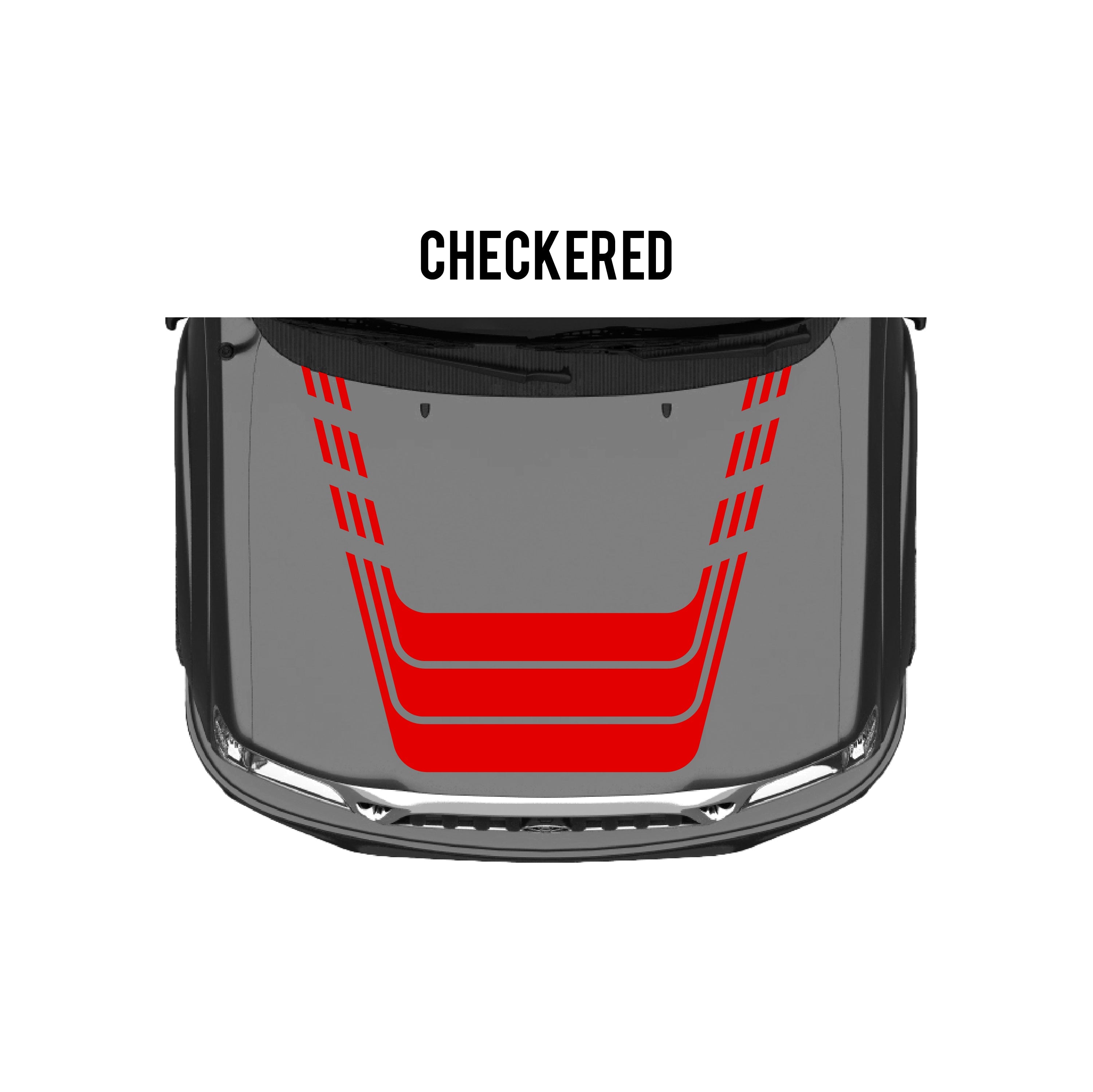 2001-04 Checkered Stripe Kit For Tacoma