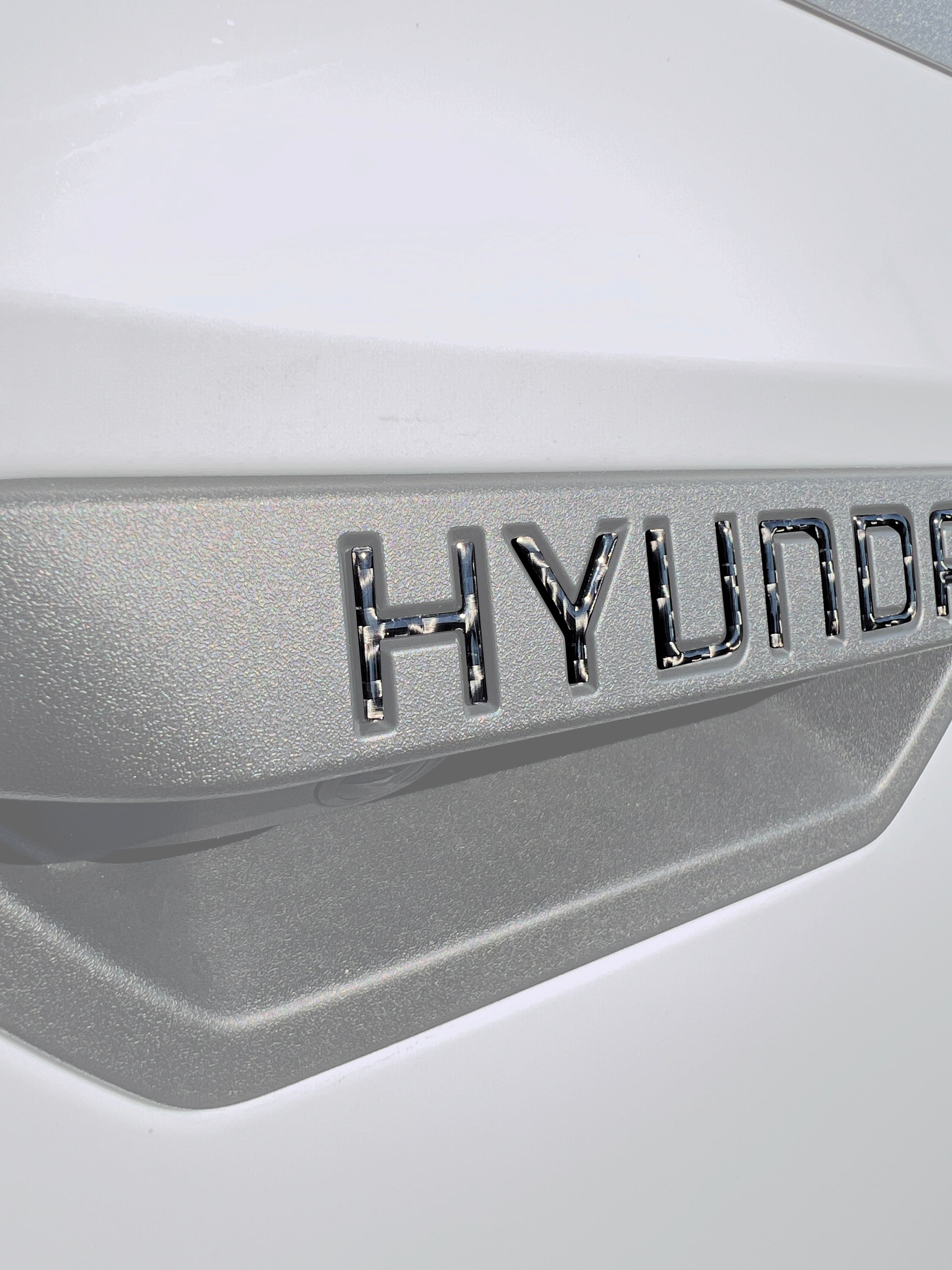 Tailgate Handle Letter Inserts Fits 2022-2026 Hyundai Santa Cruz