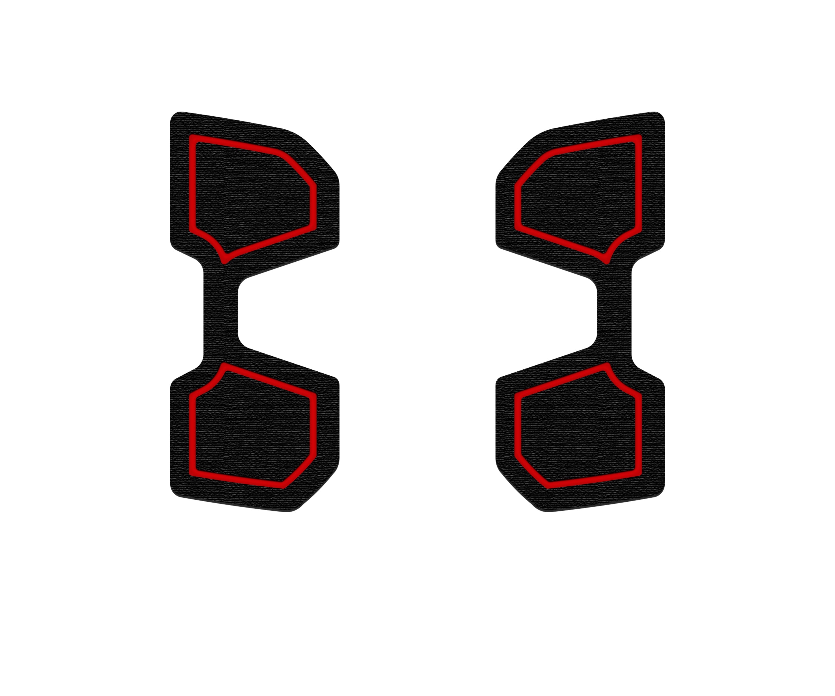 Third Row Side Cupholder Foam Inserts Fits 2023-2026 Toyota Sequoia