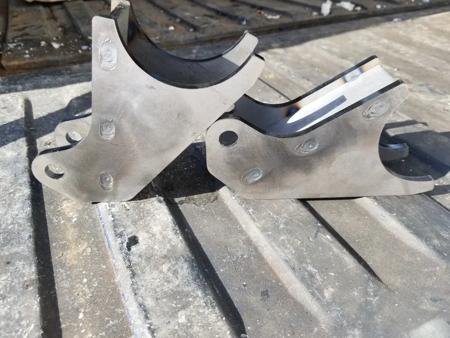 Lower Axle Shock Tab Mount For Rod End Shocks (pair)