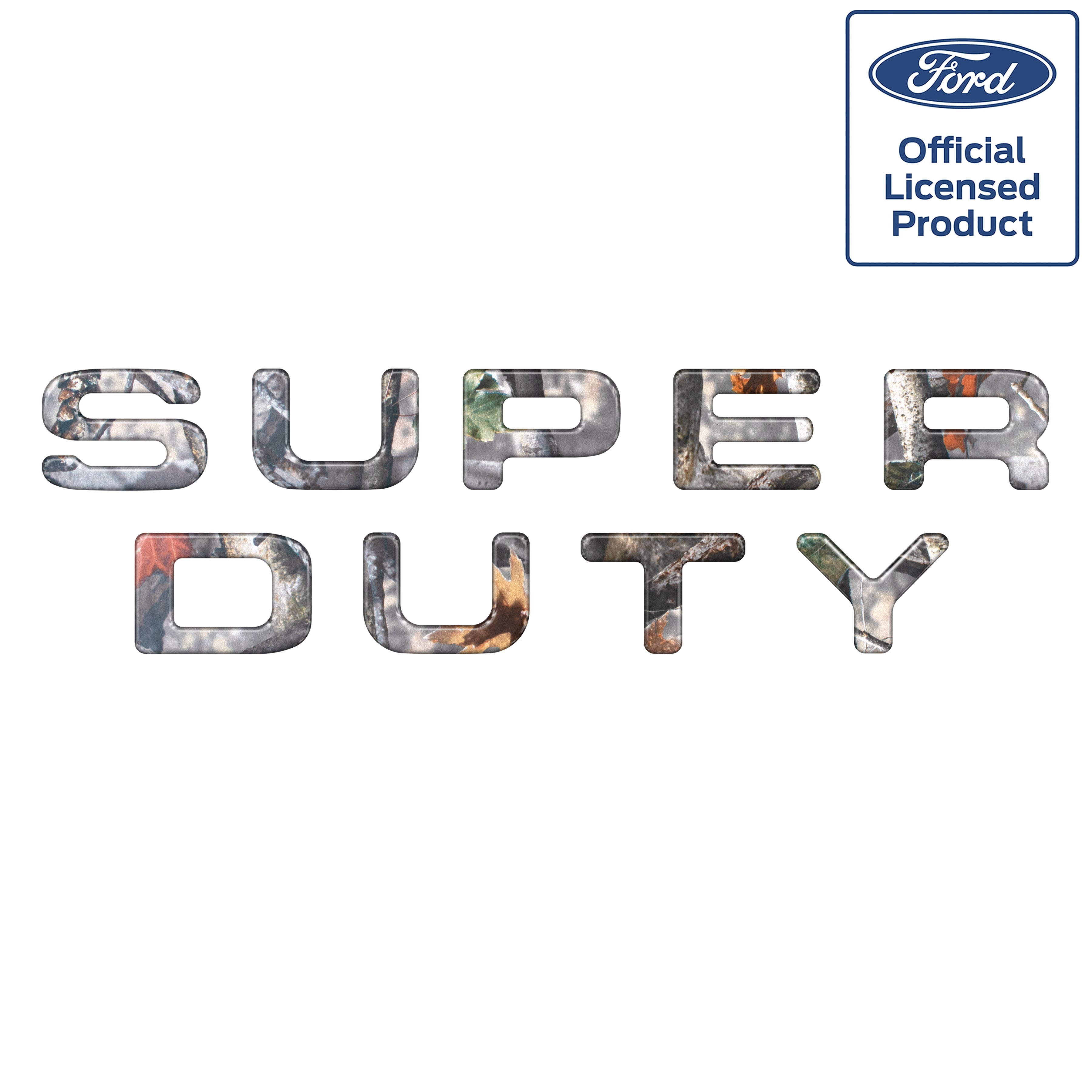 Tailgate Letter Inserts Fits 2008-2016 Ford Super Duty