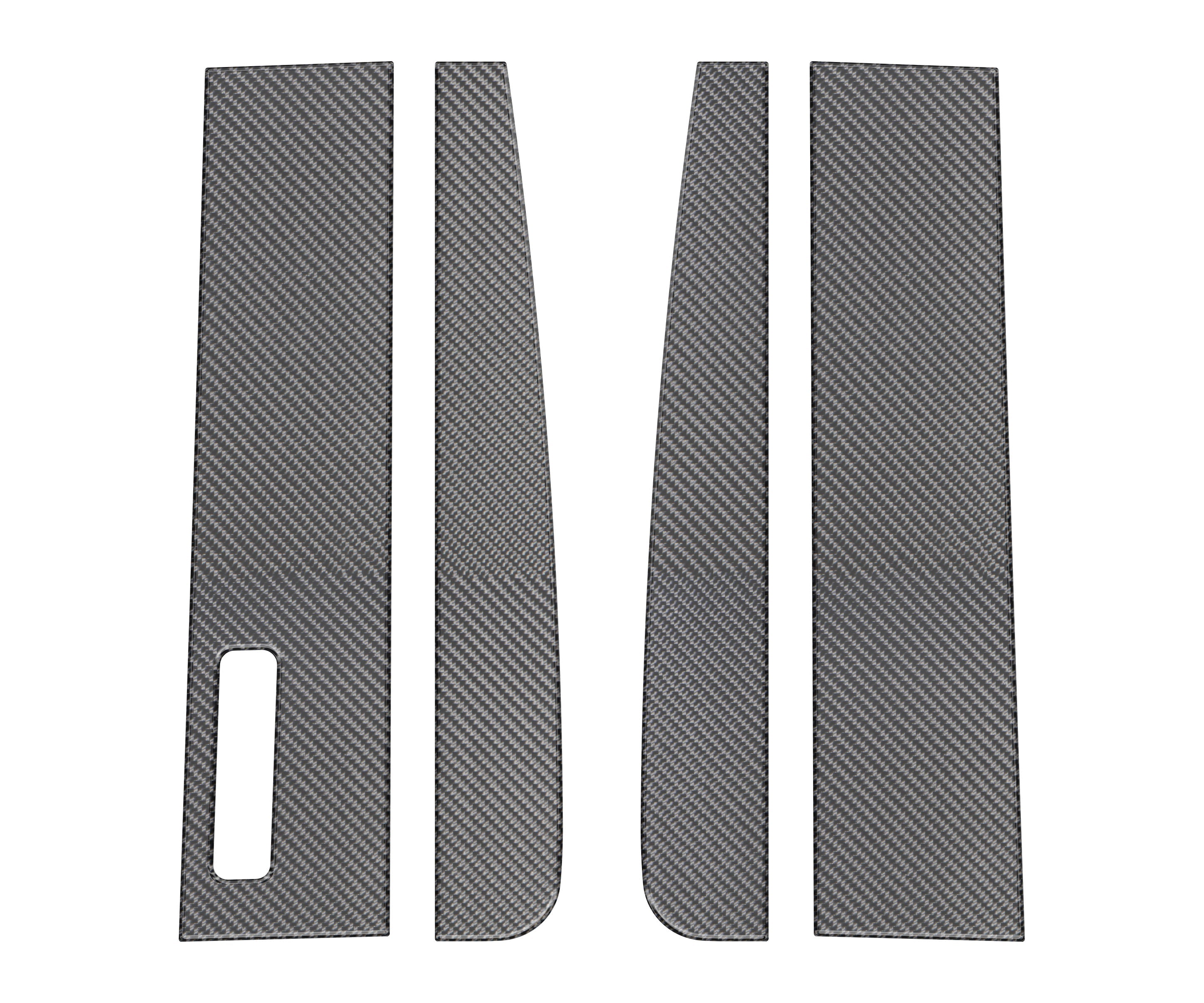 Door Pillars Accent Trim Fits 2015-2024 Ford F-150