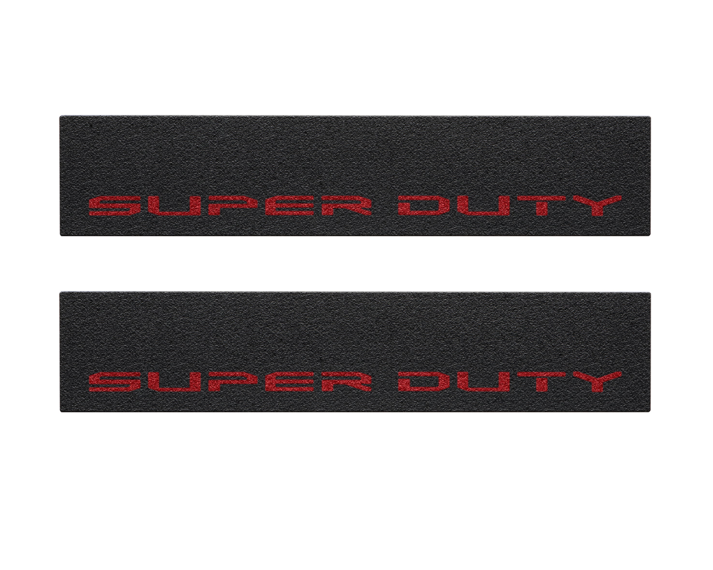 Door Sill Protection Overlays (Textured) Fits 2017-2022 Ford Super Duty