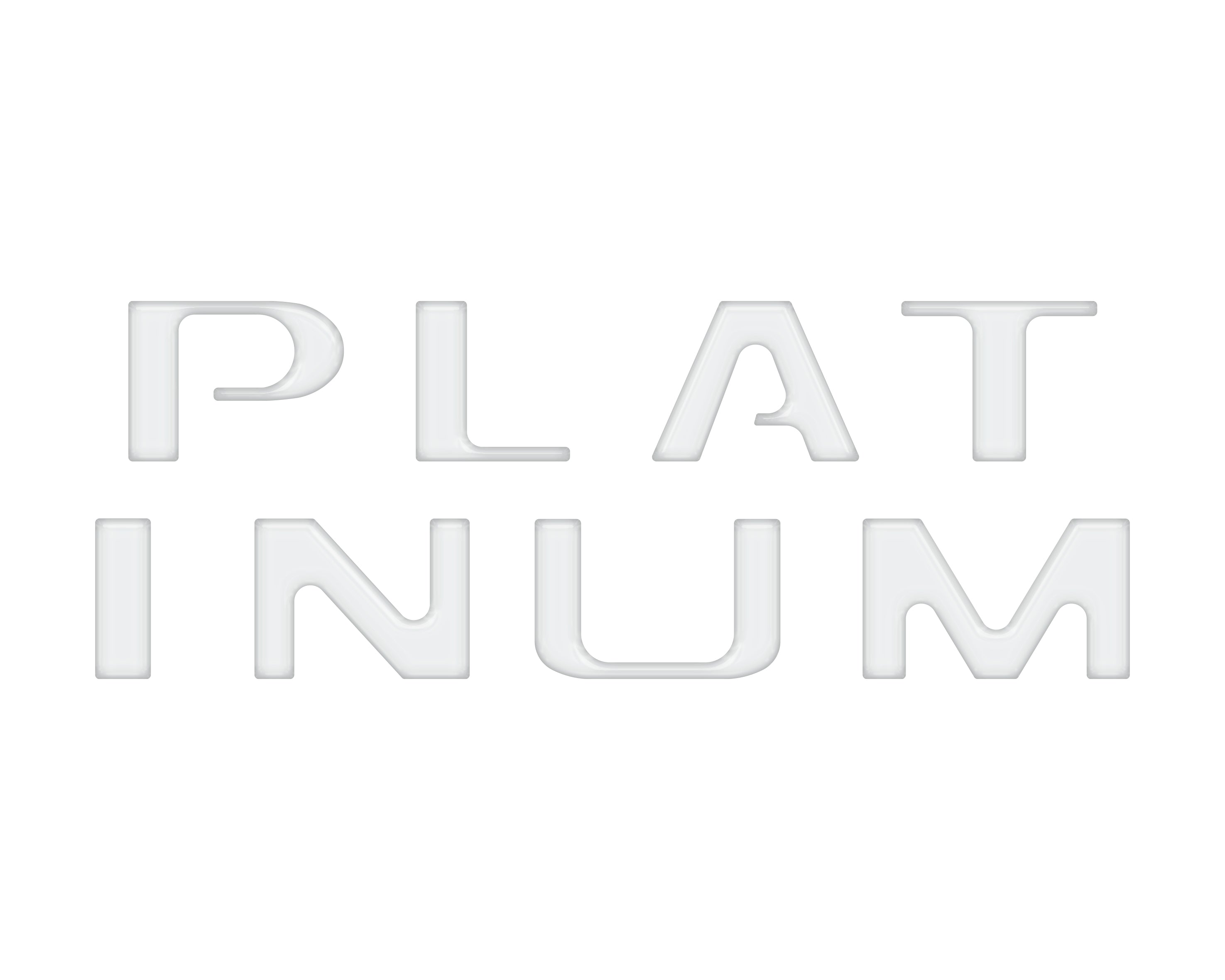 Platinum Tailgate Letter Overlays Fits 2020-2022 Ford Super Duty