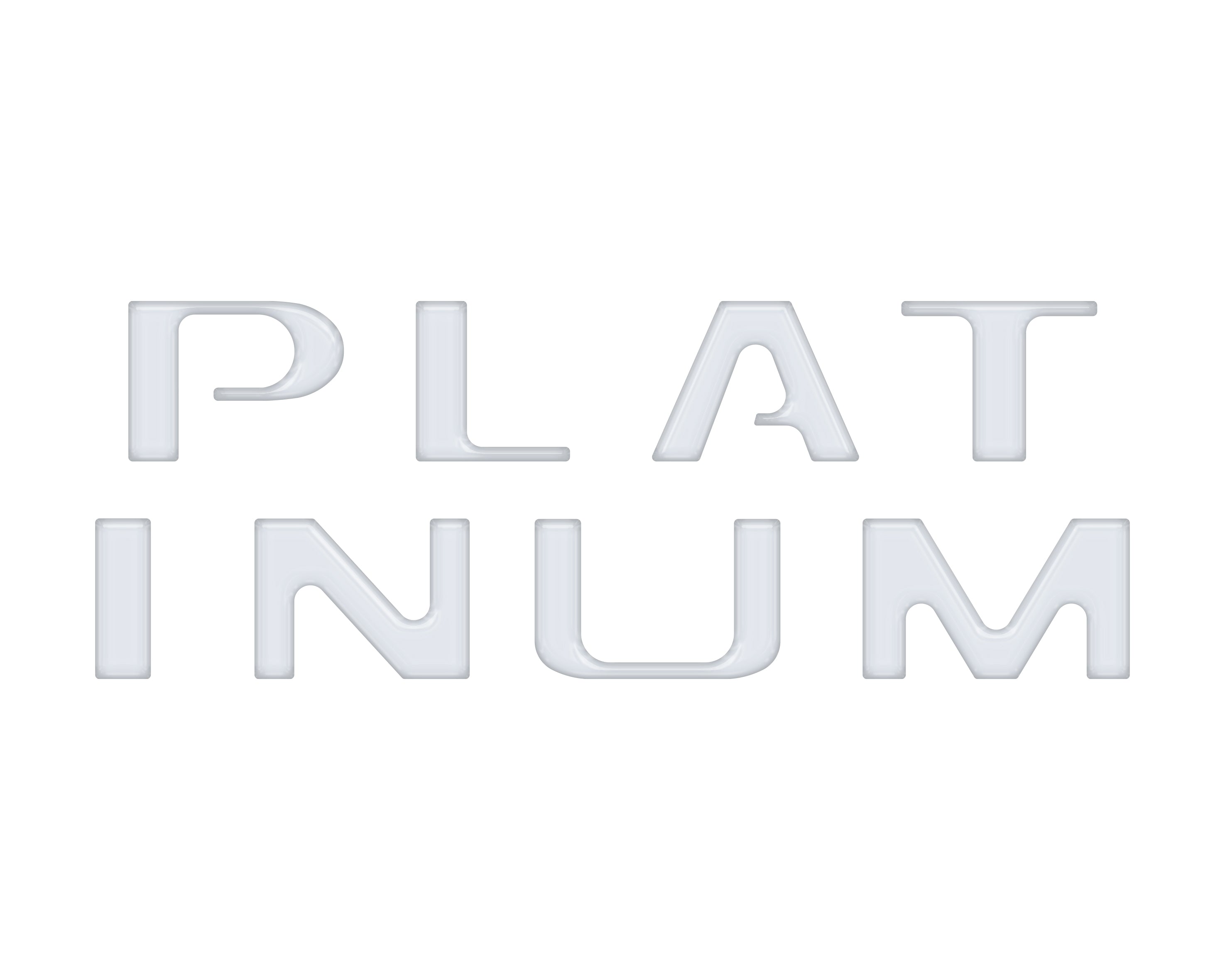 Platinum Tailgate Letter Overlays Fits 2020-2022 Ford Super Duty