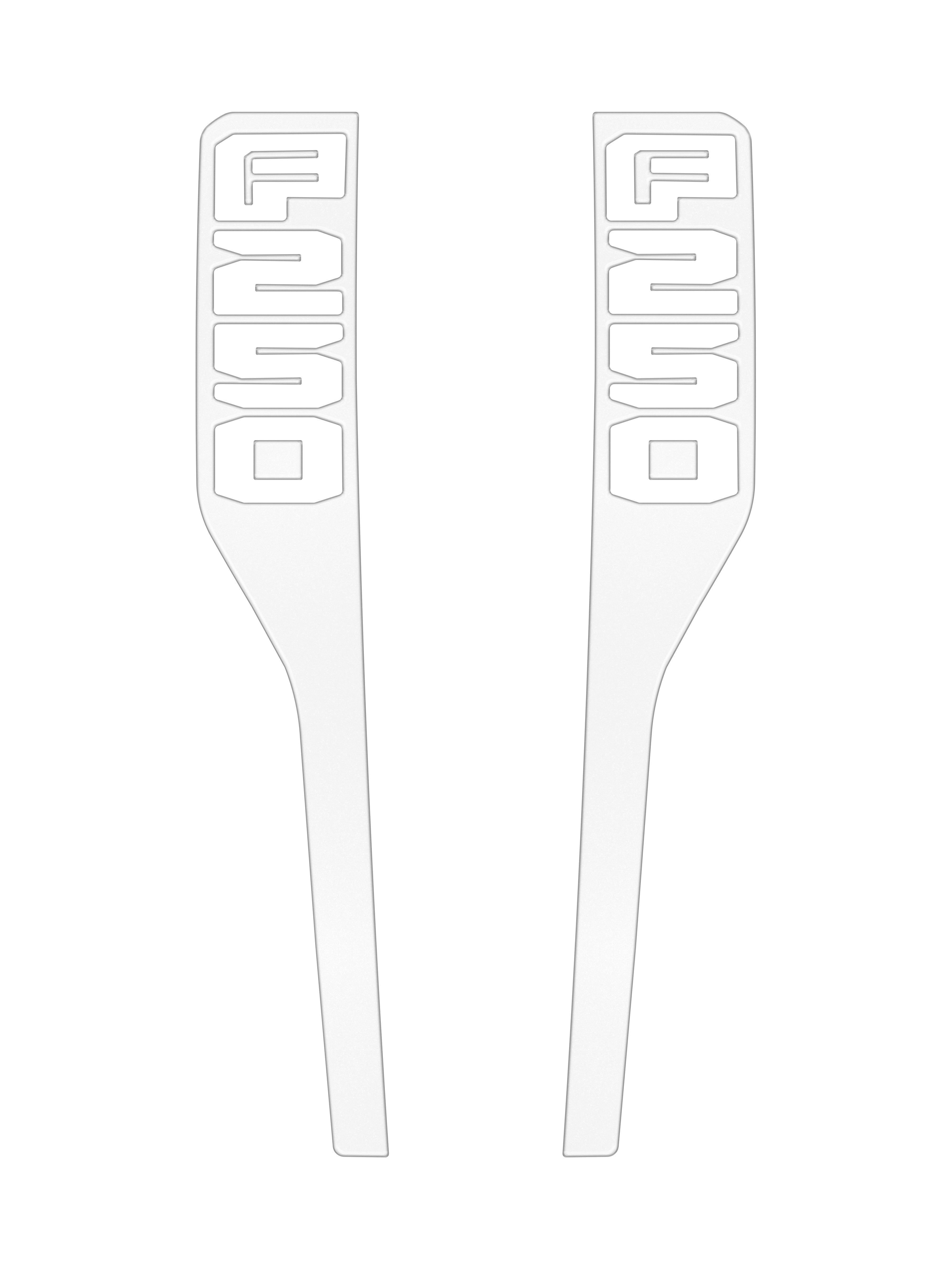 Front Fender Emblem Overlays Fits 2023-2026 Ford Super Duty