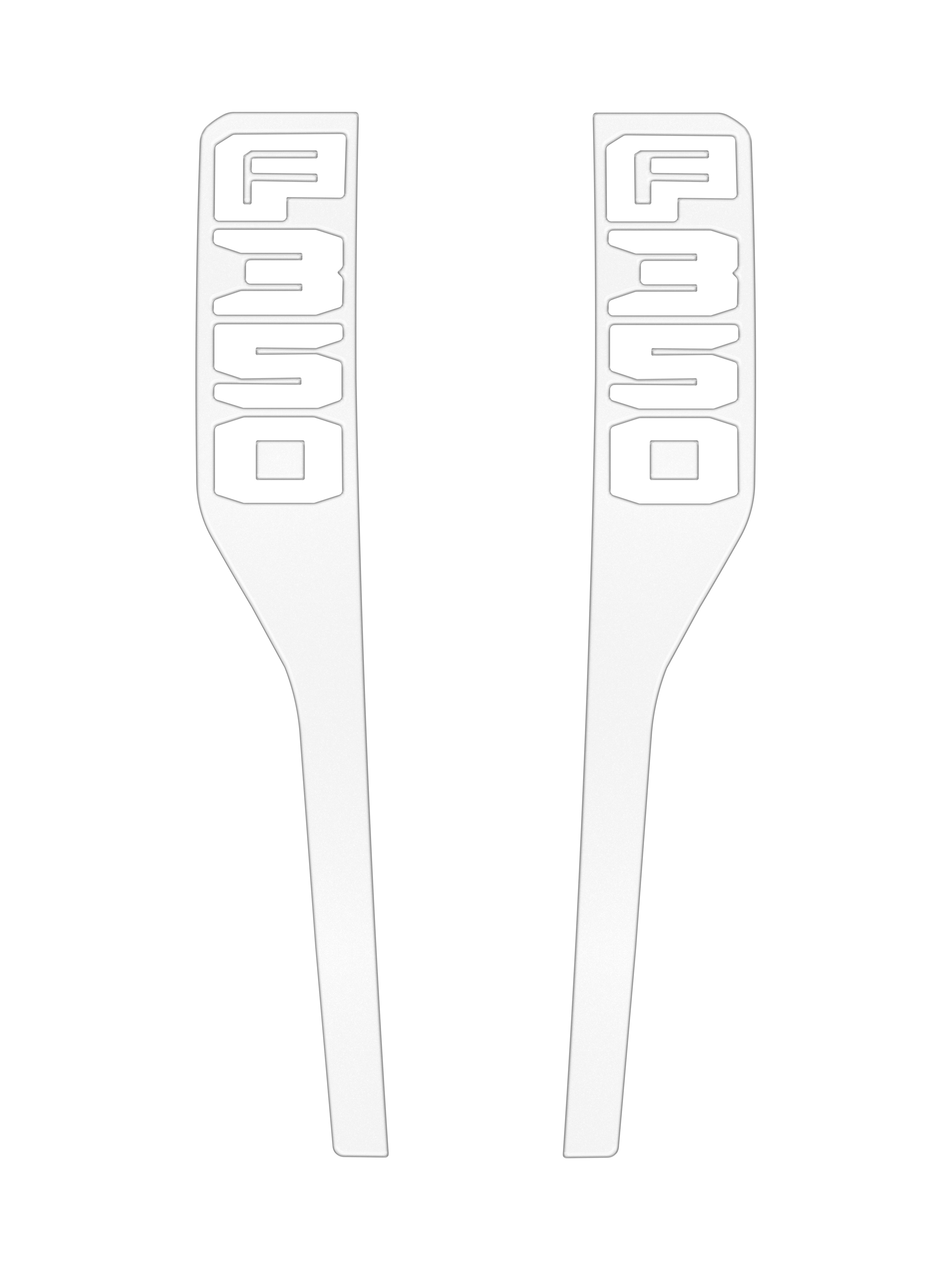 Front Fender Emblem Overlays Fits 2023-2026 Ford Super Duty