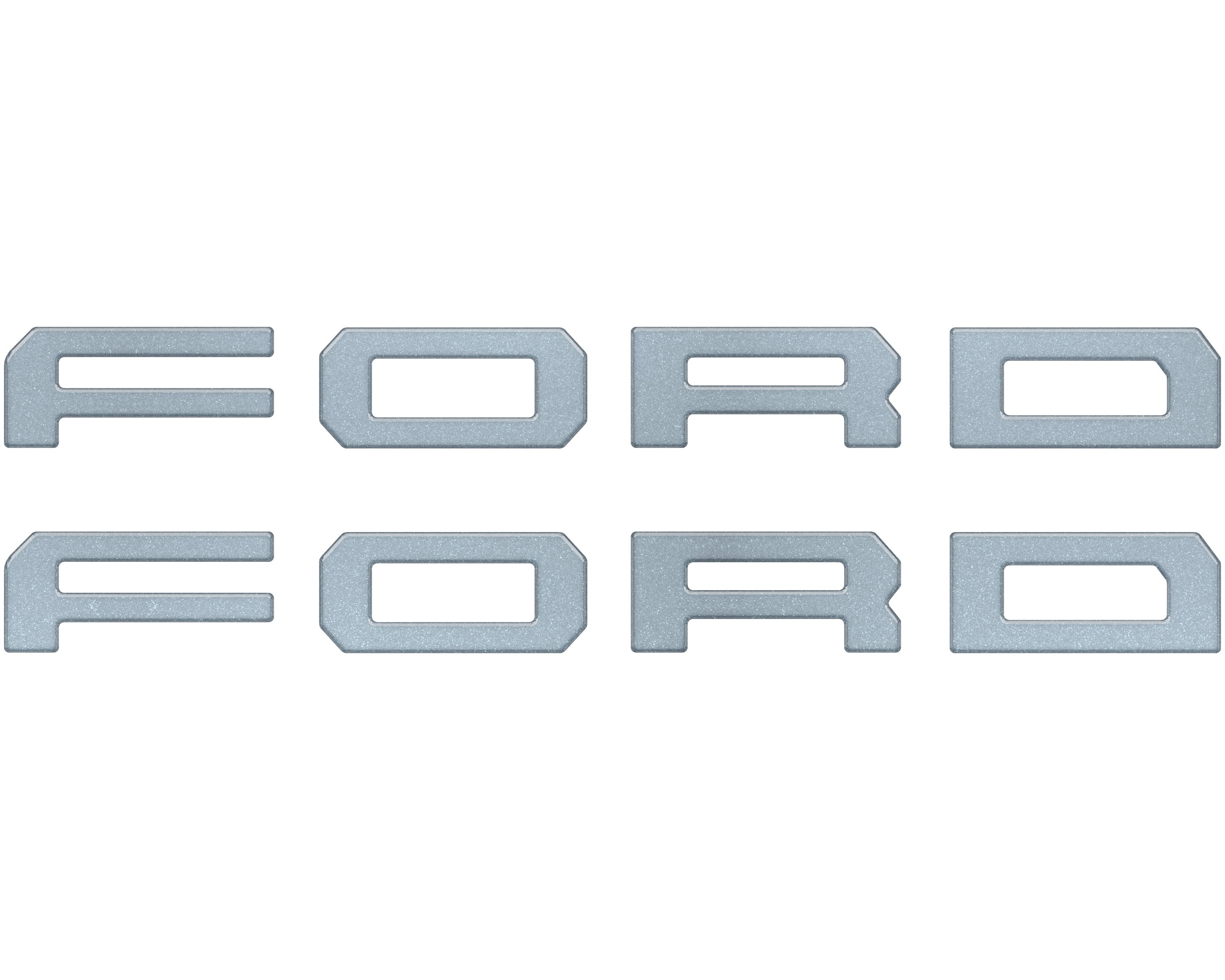 Running Board Letters Fits 2023-2026 Ford Super Duty & F-150 Crew Cab
