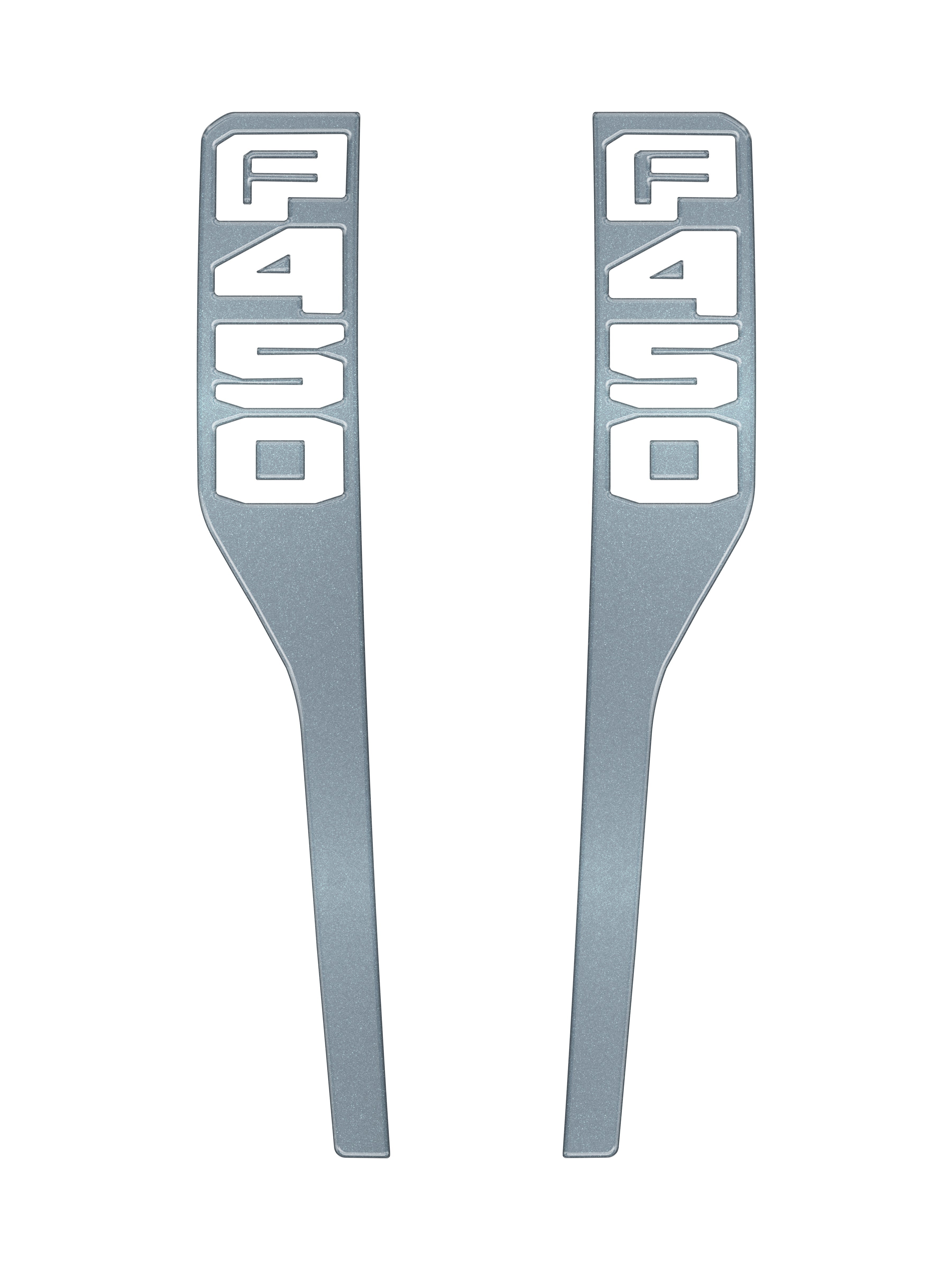 Front Fender Emblem Overlays Fits 2023-2026 Ford Super Duty