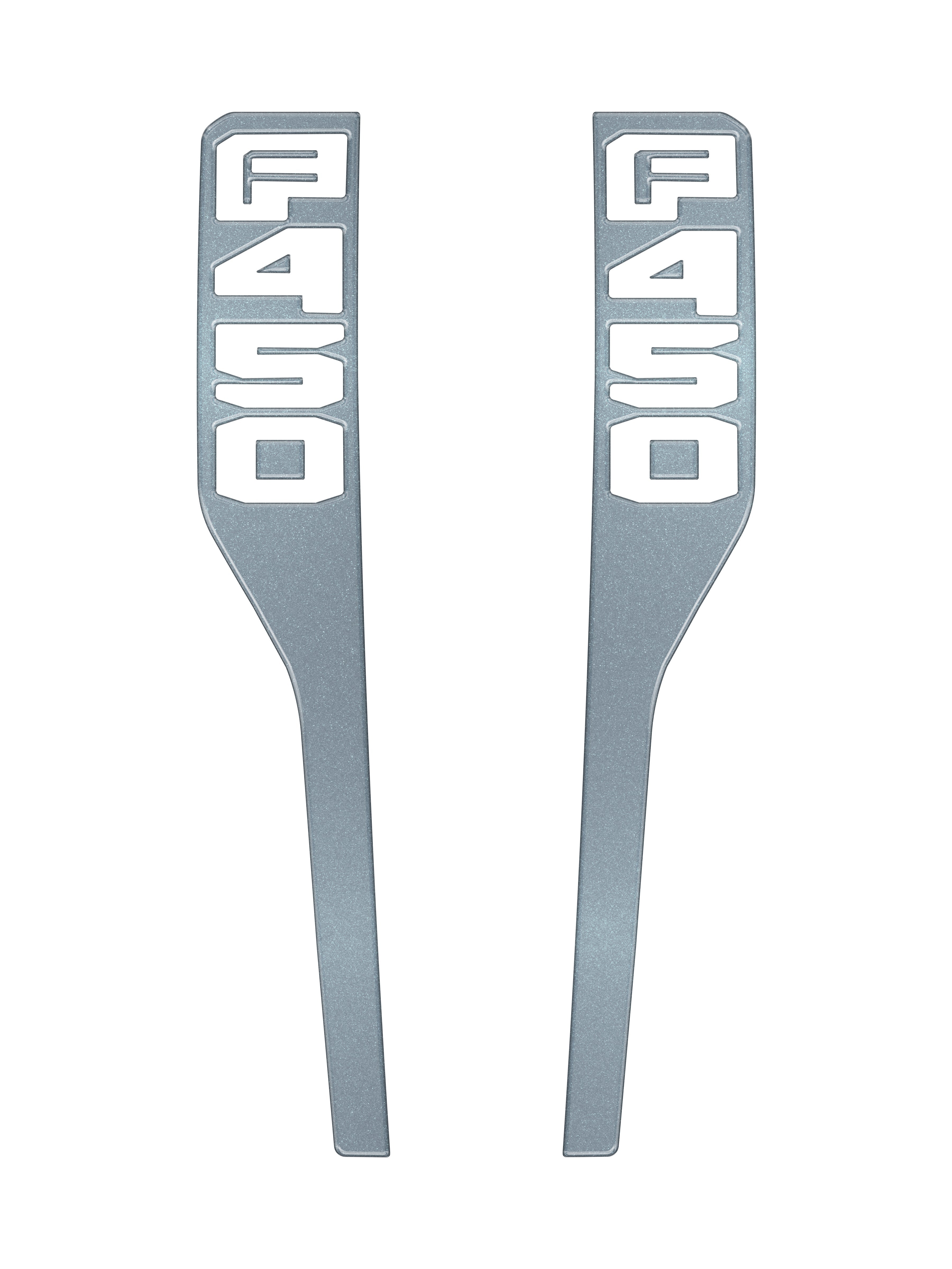 Front Fender Emblem Overlays Fits 2023-2026 Ford Super Duty