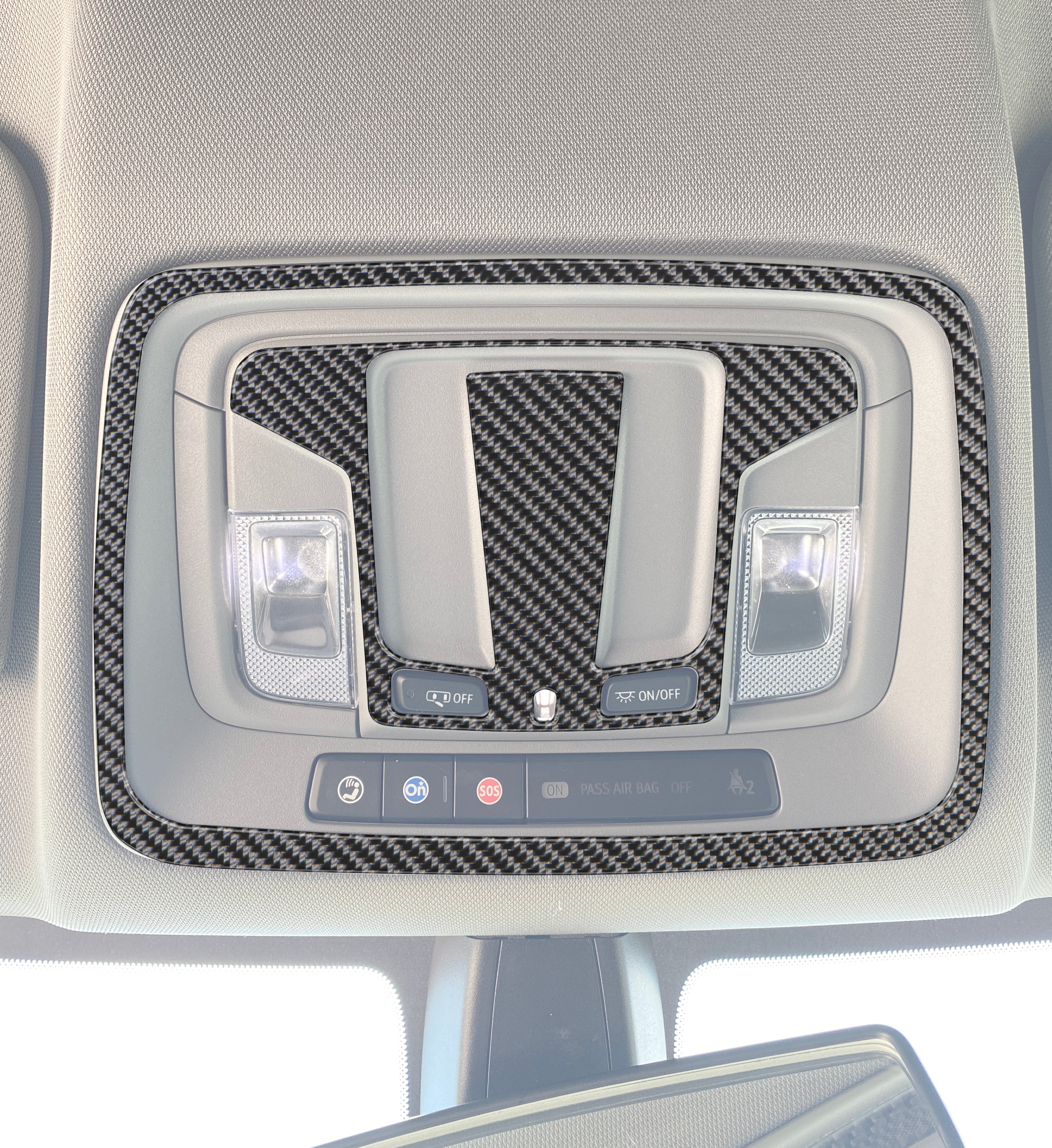 Overhead Accent Overlays Fits 2019-2024 Chevrolet Silverado