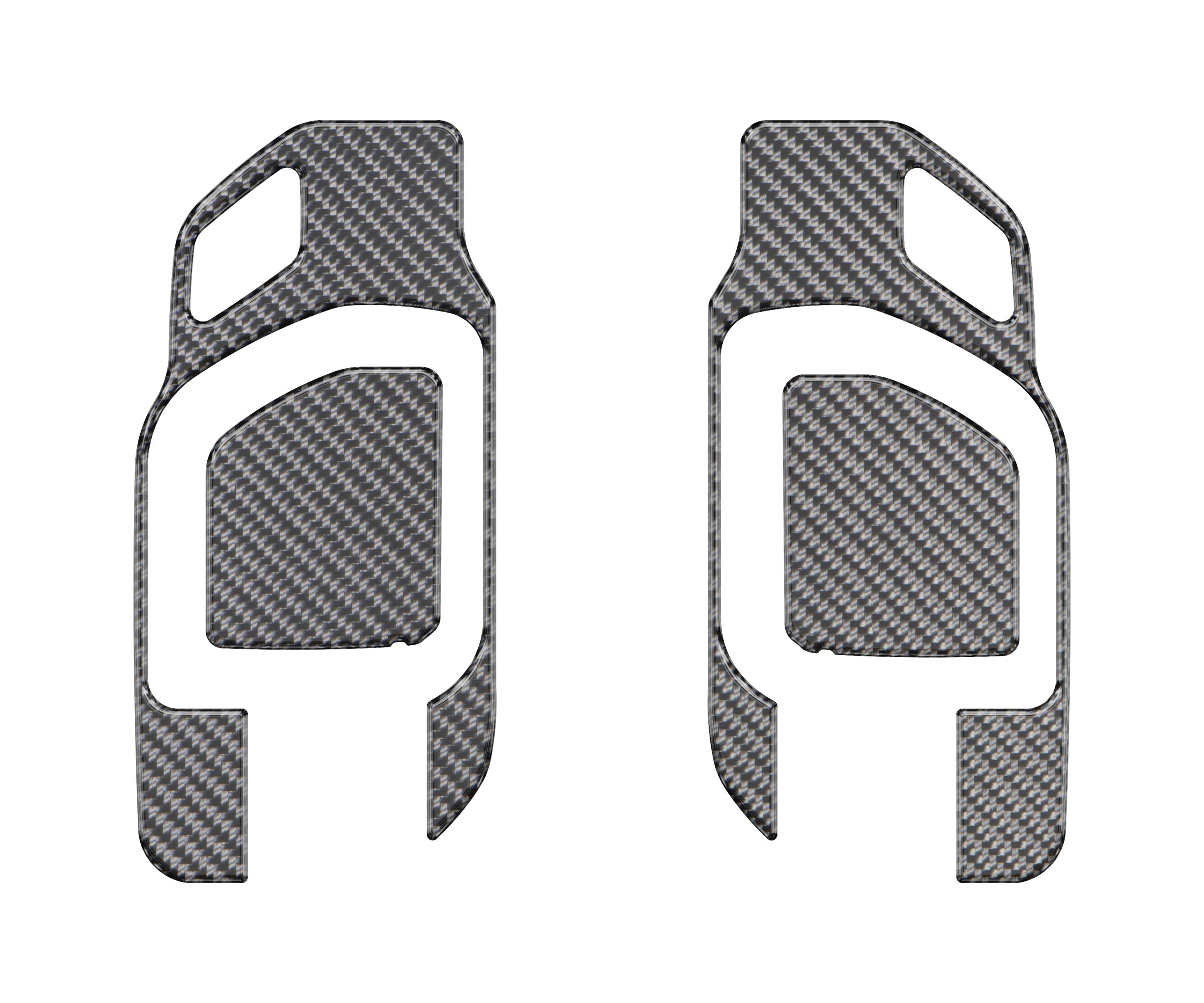 Door Handle Surround Accent Overlays Fits 2019-2021 Chevrolet Silverado