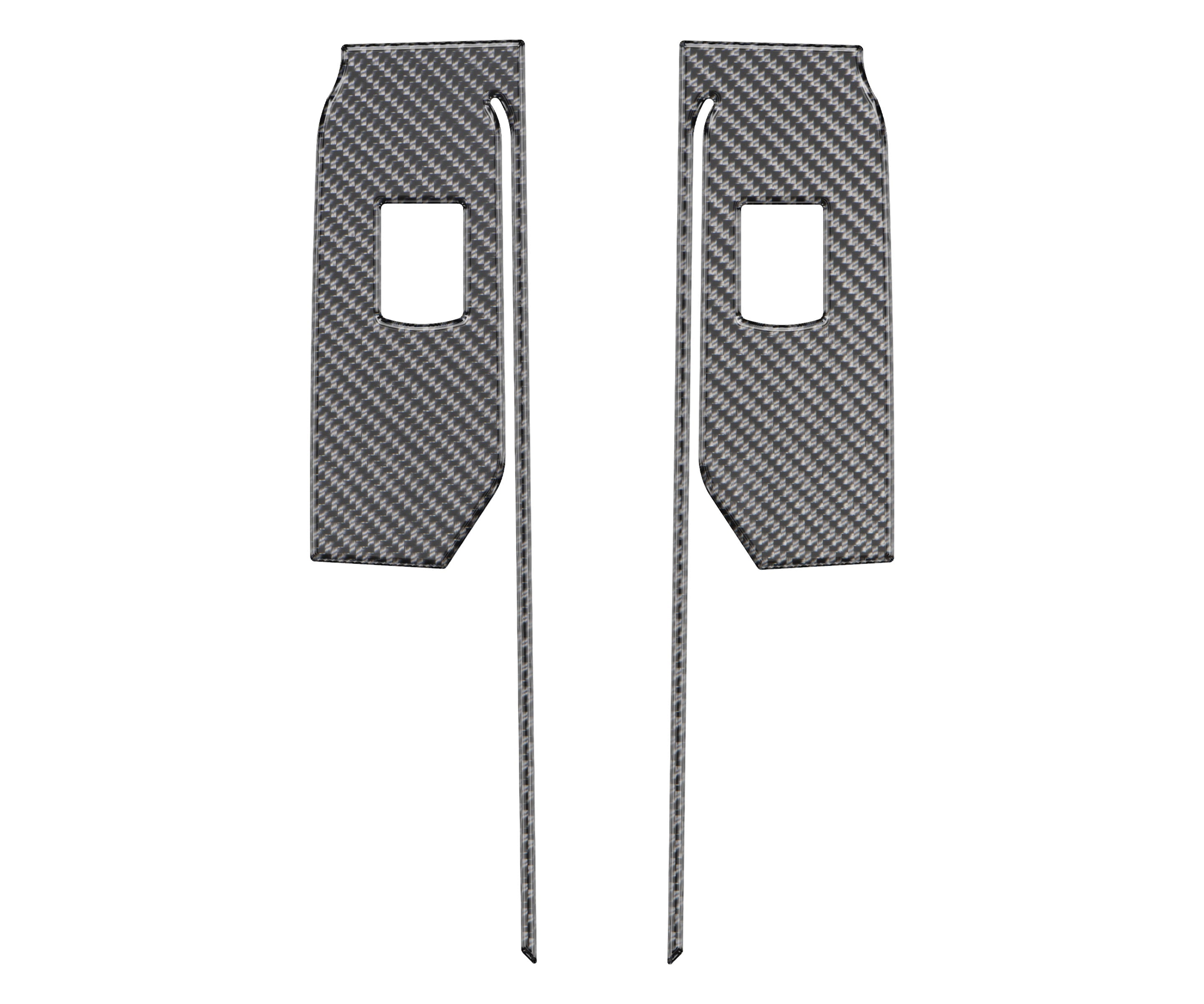 Door Switch Accent Overlays Fits 2019-2021 Chevrolet Silverado