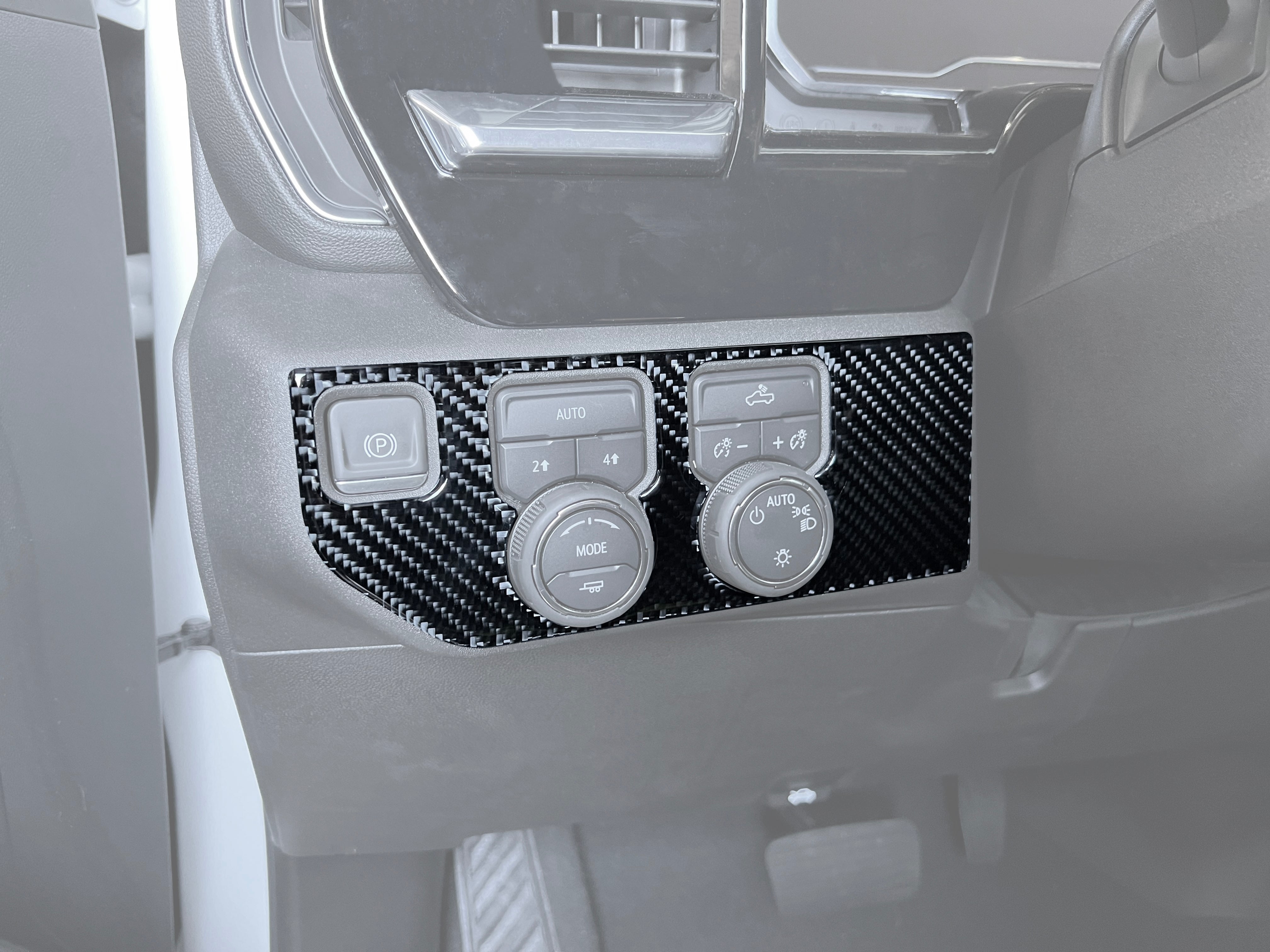 Driver Side Switch Panel Accent Trim Fits 2022-2026 Chevrolet Silverado