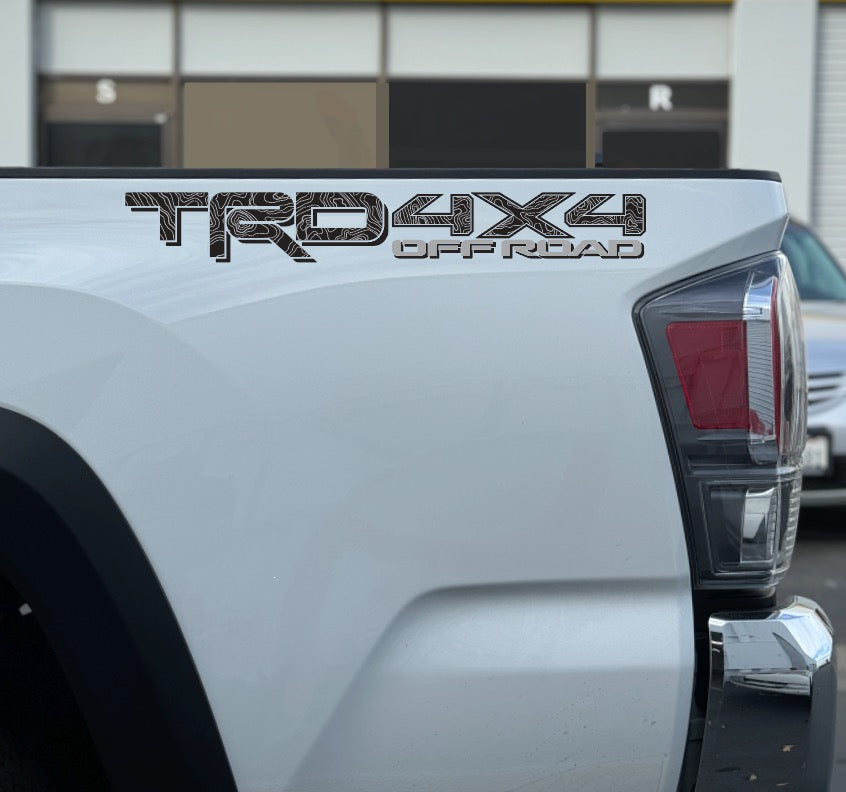 BED DECAL LETTERS (TRD OFFROAD)
