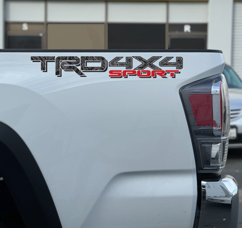 SPORT DECAL TRD LETTERS