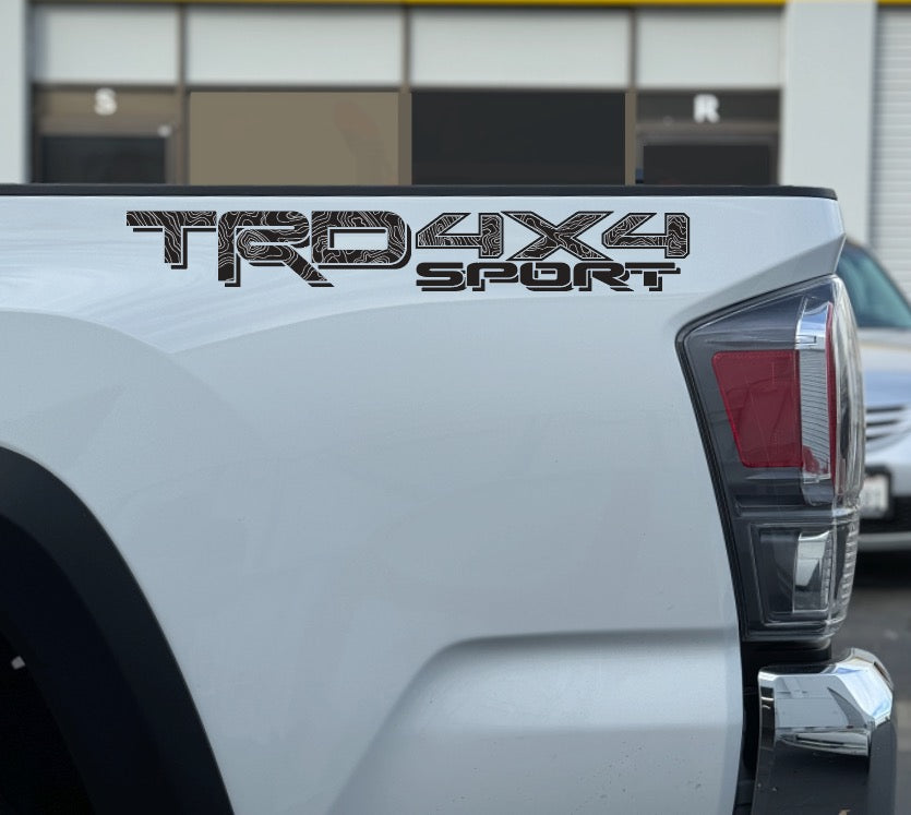 SPORT DECAL TRD LETTERS