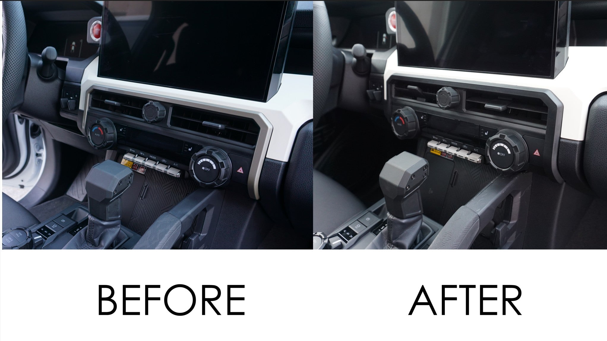 VENT TRIM (For 2024+ TACOMA / 2025+ 4RUNNER) - BLACK